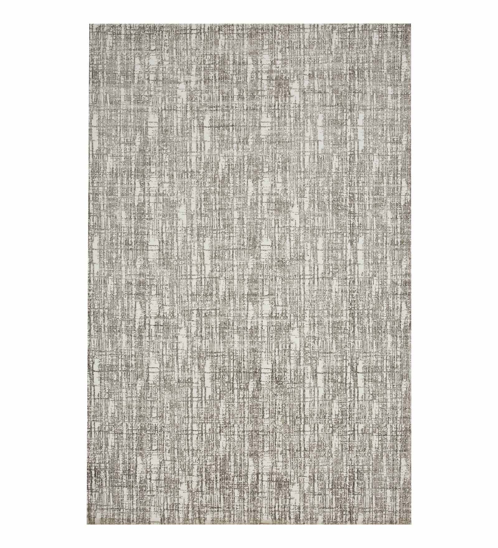 Viana Abstract Carpet White and Brown