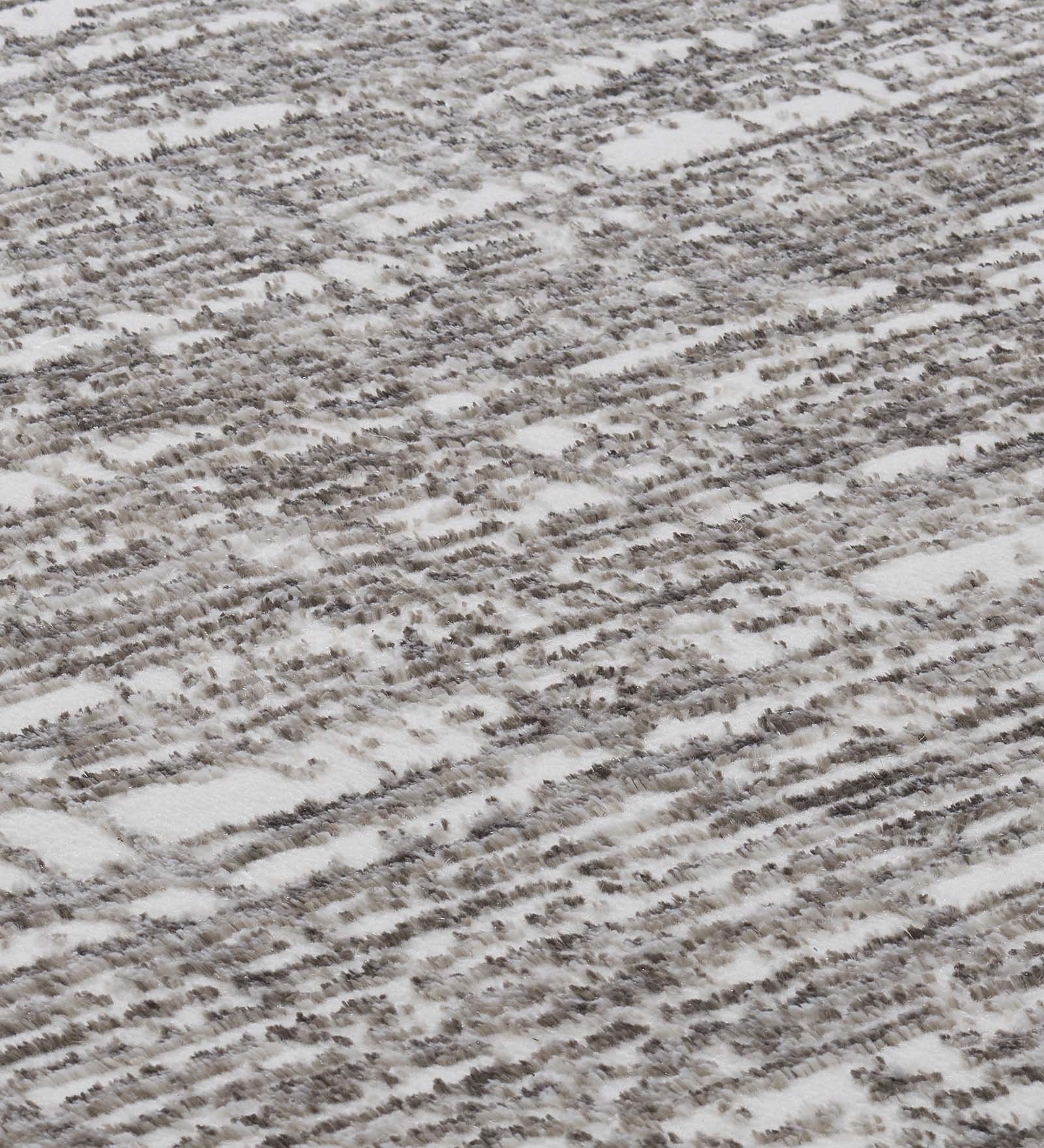 Viana Abstract Carpet White and Brown