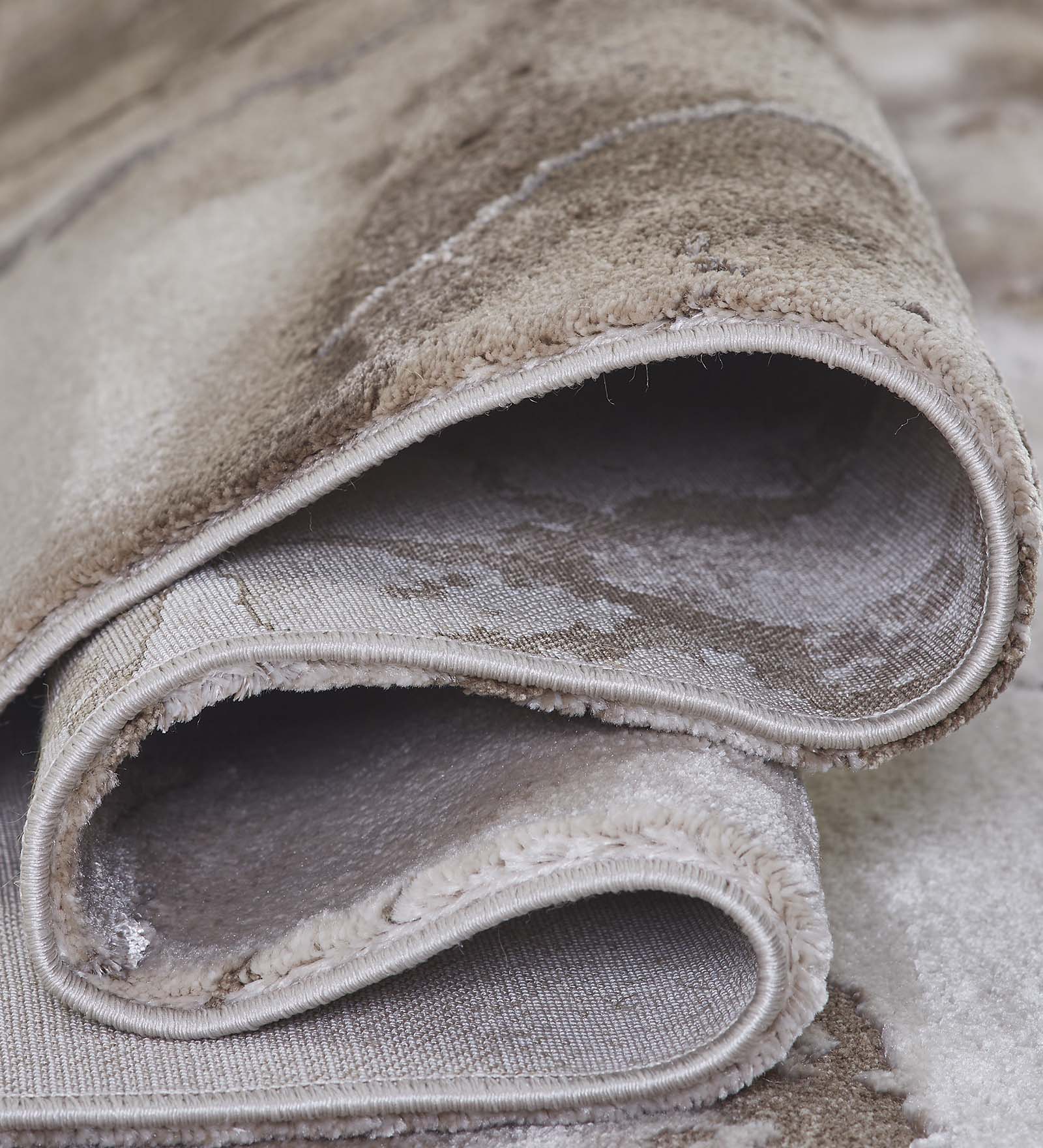 Craft Abstract Carpet L.Beige and Brown