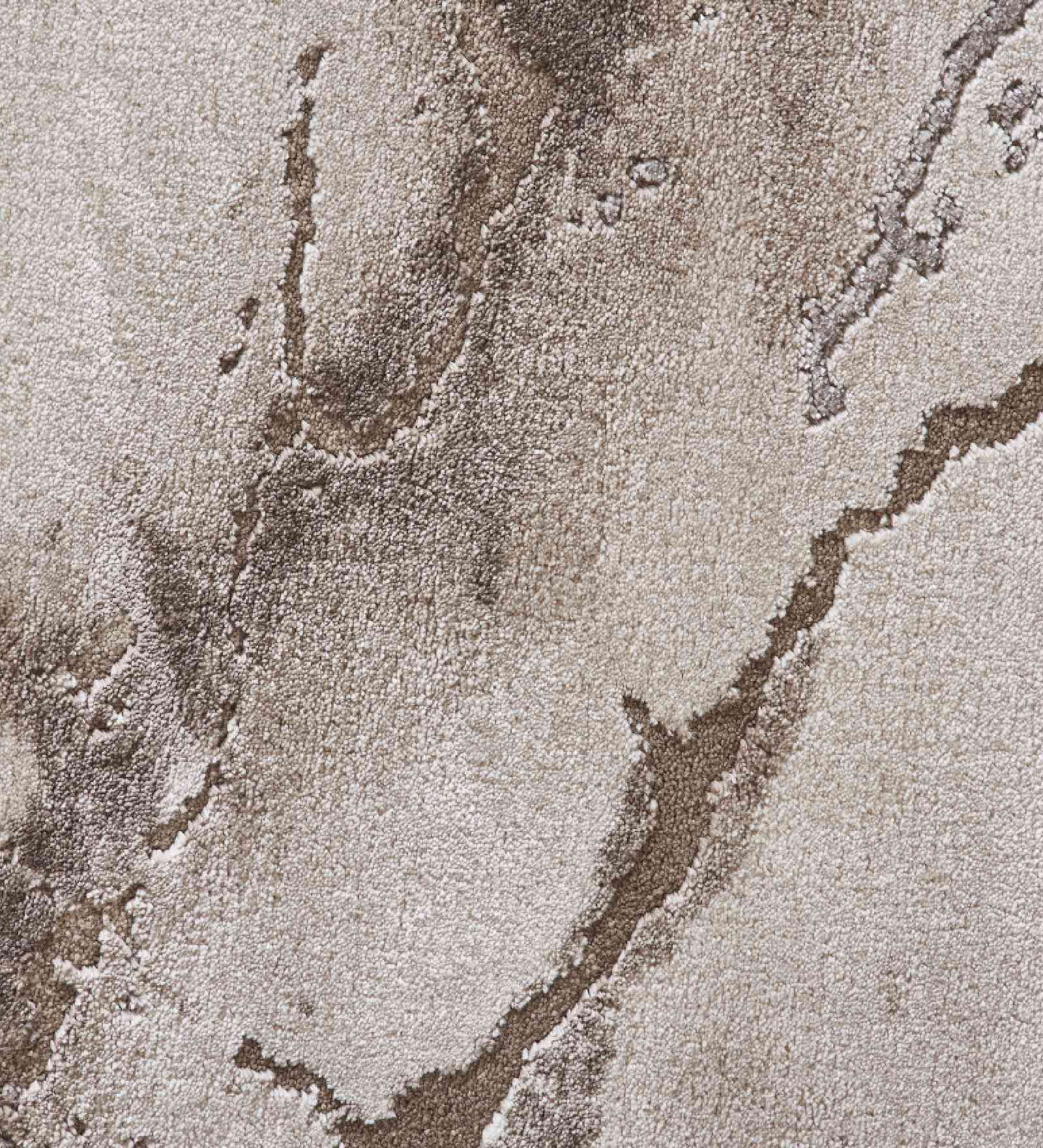 Craft Abstract Carpet L.Beige and Brown