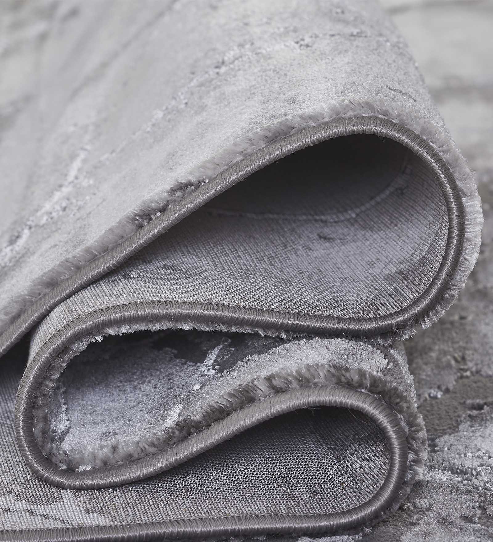 Craft Abstract Carpet Black and Grey