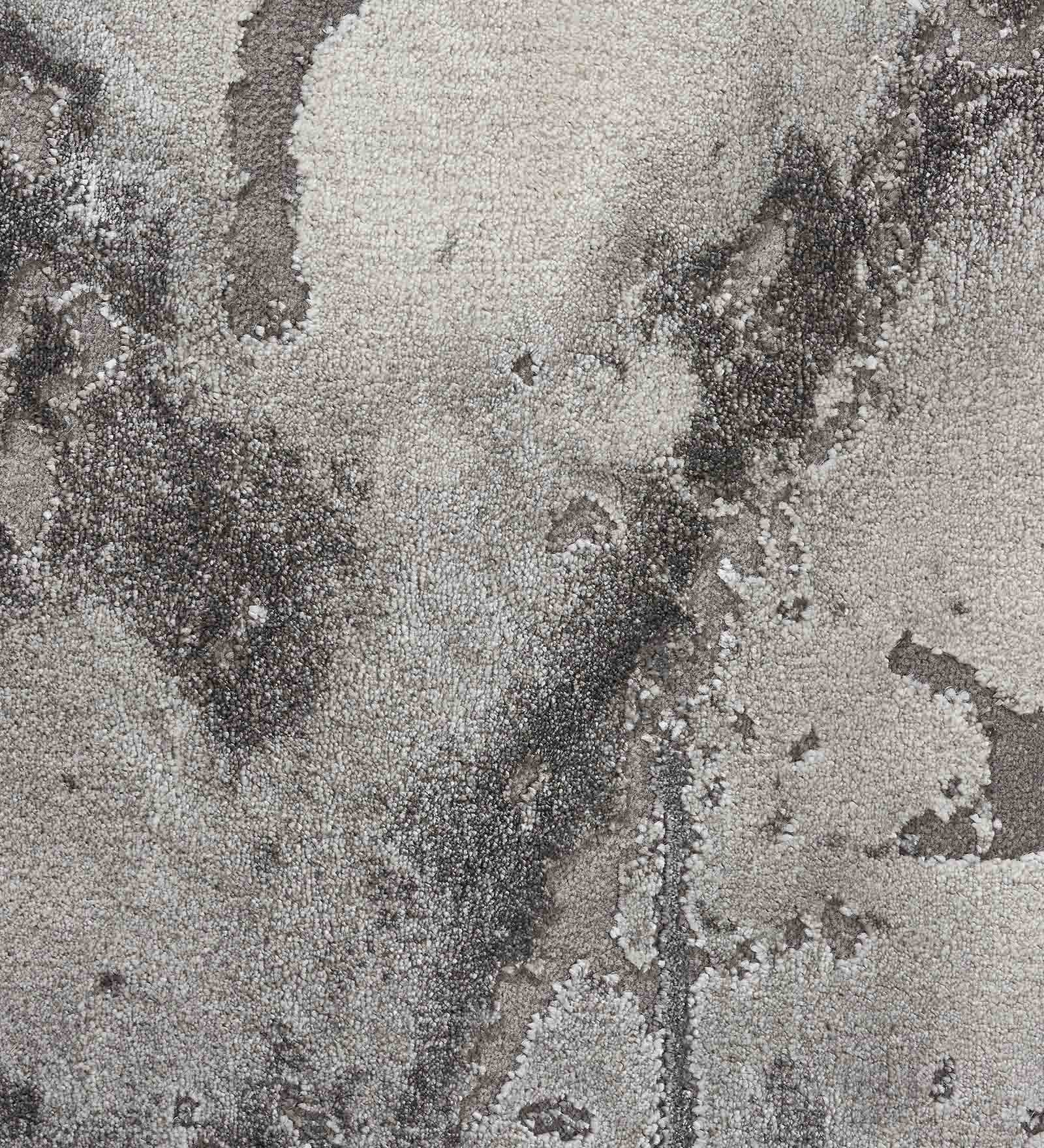 Craft Abstract Carpet Black and Grey