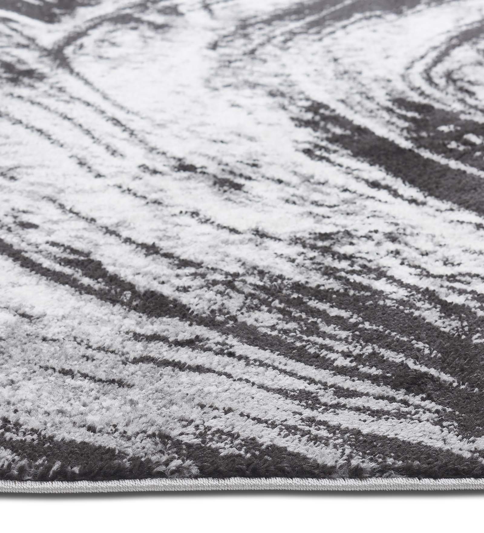 Arizona Abstract Carpet Charcoal and Grey