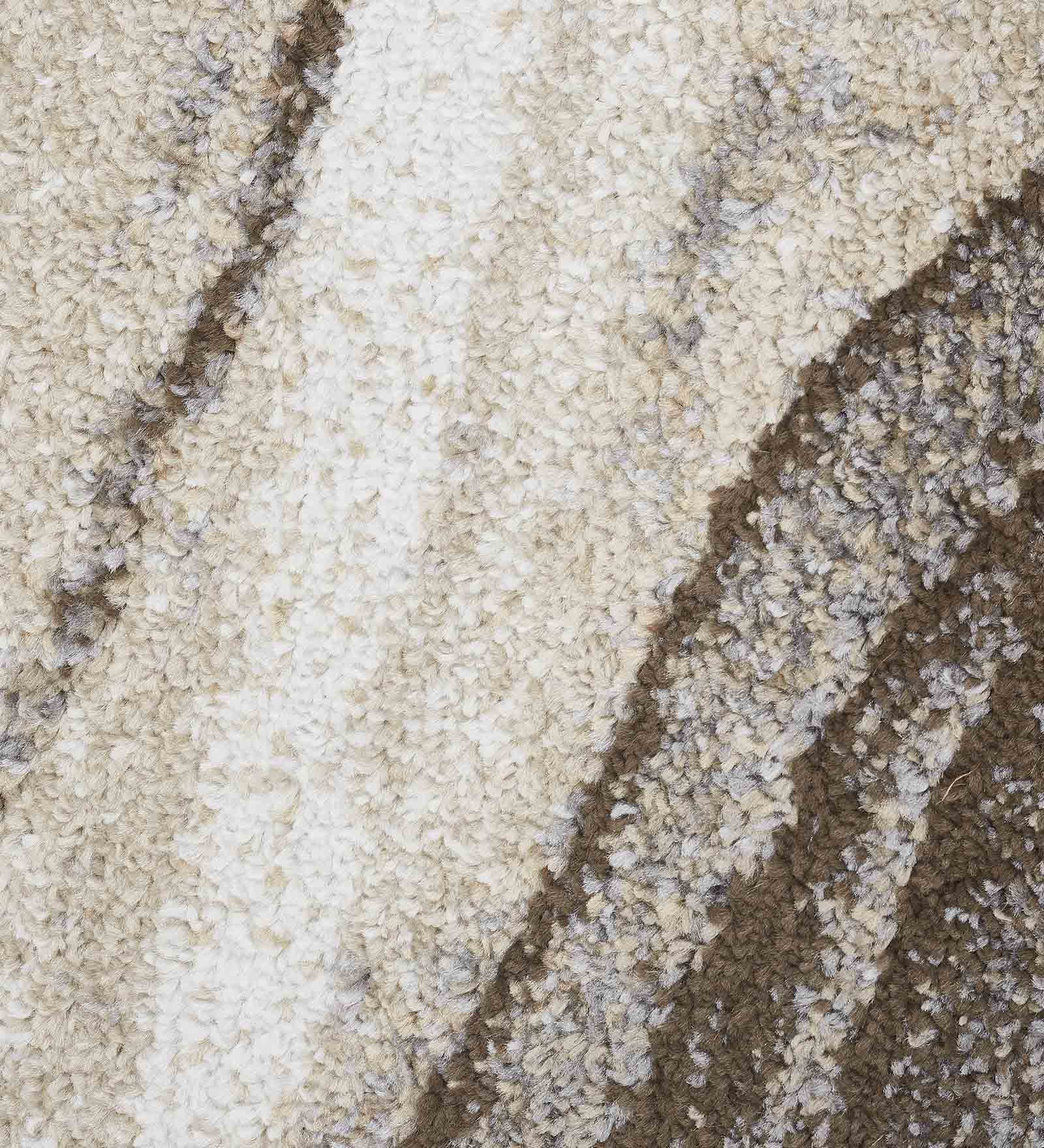 Arizona Abstract Carpet Brown and Grey