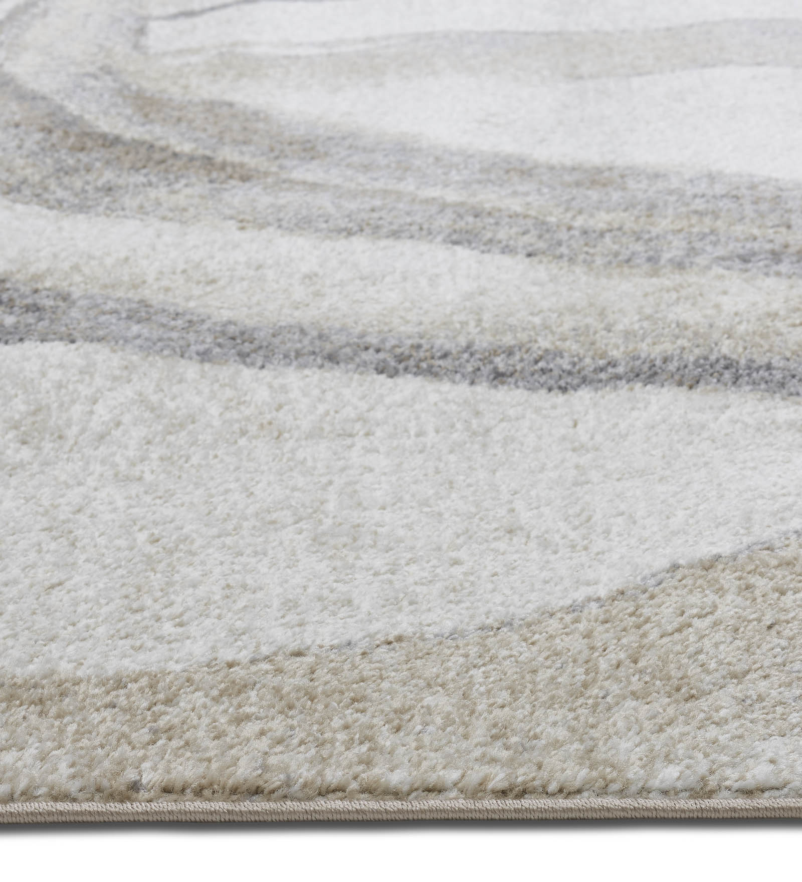 Arizona Abstract Carpet Grey and Beige