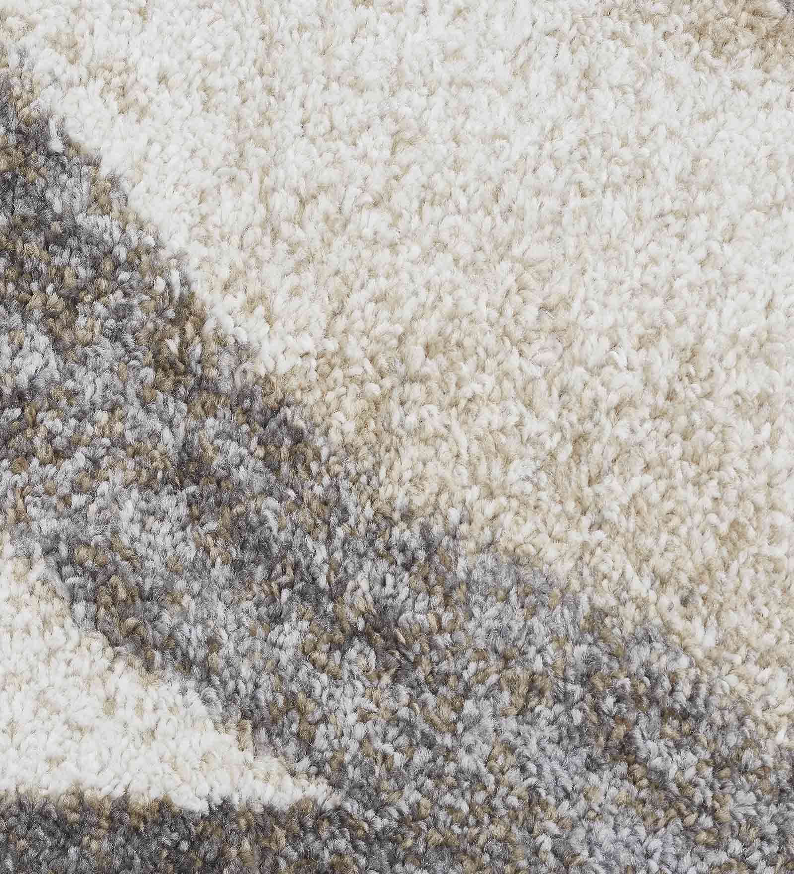 Arizona Abstract Carpet Grey and Beige