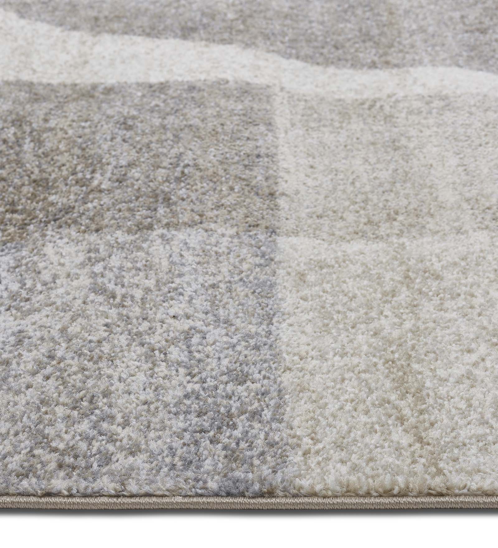 Arizona Geometric Carpet Brown and Cream