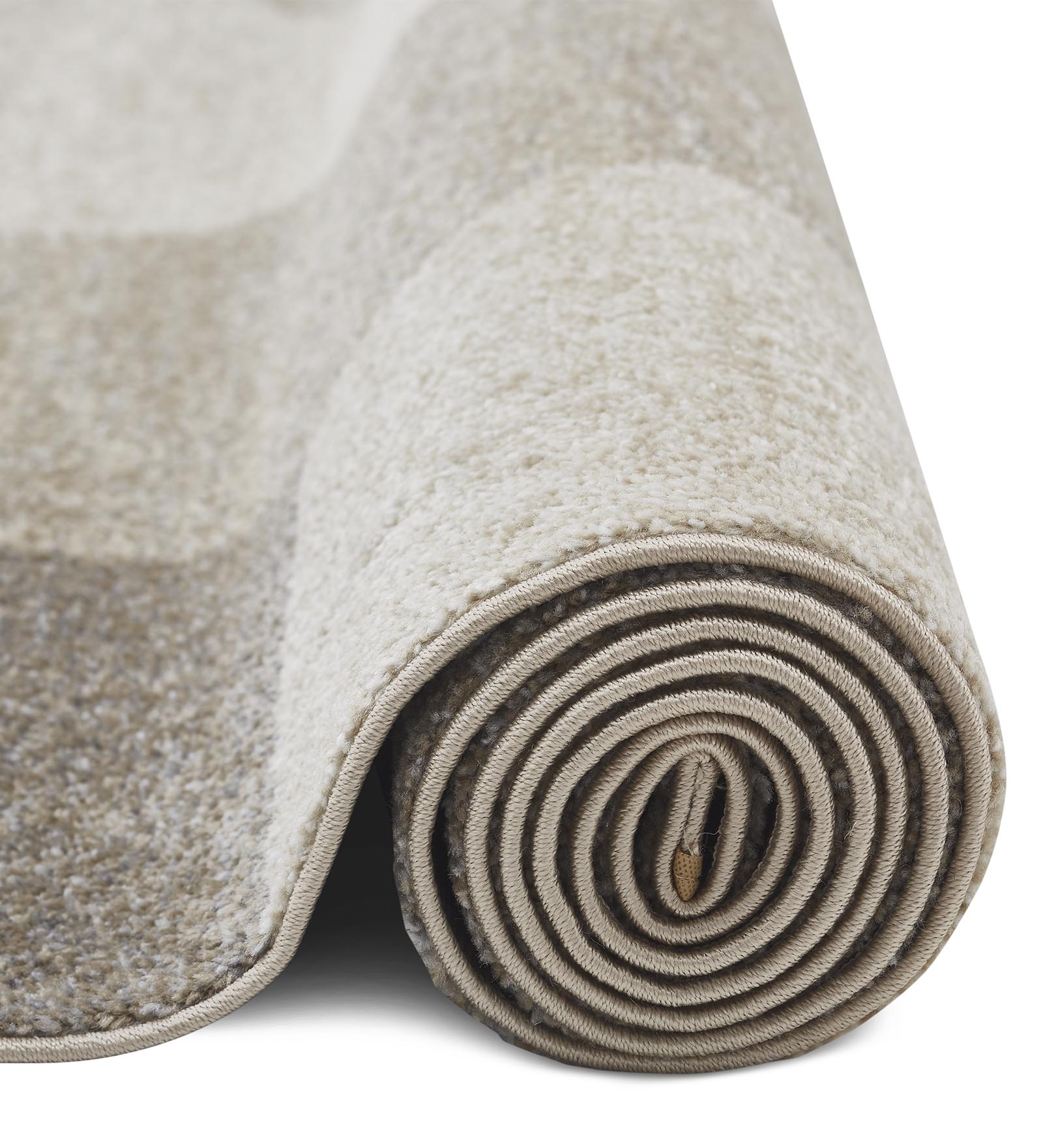 Arizona Geometric Carpet Brown and Cream