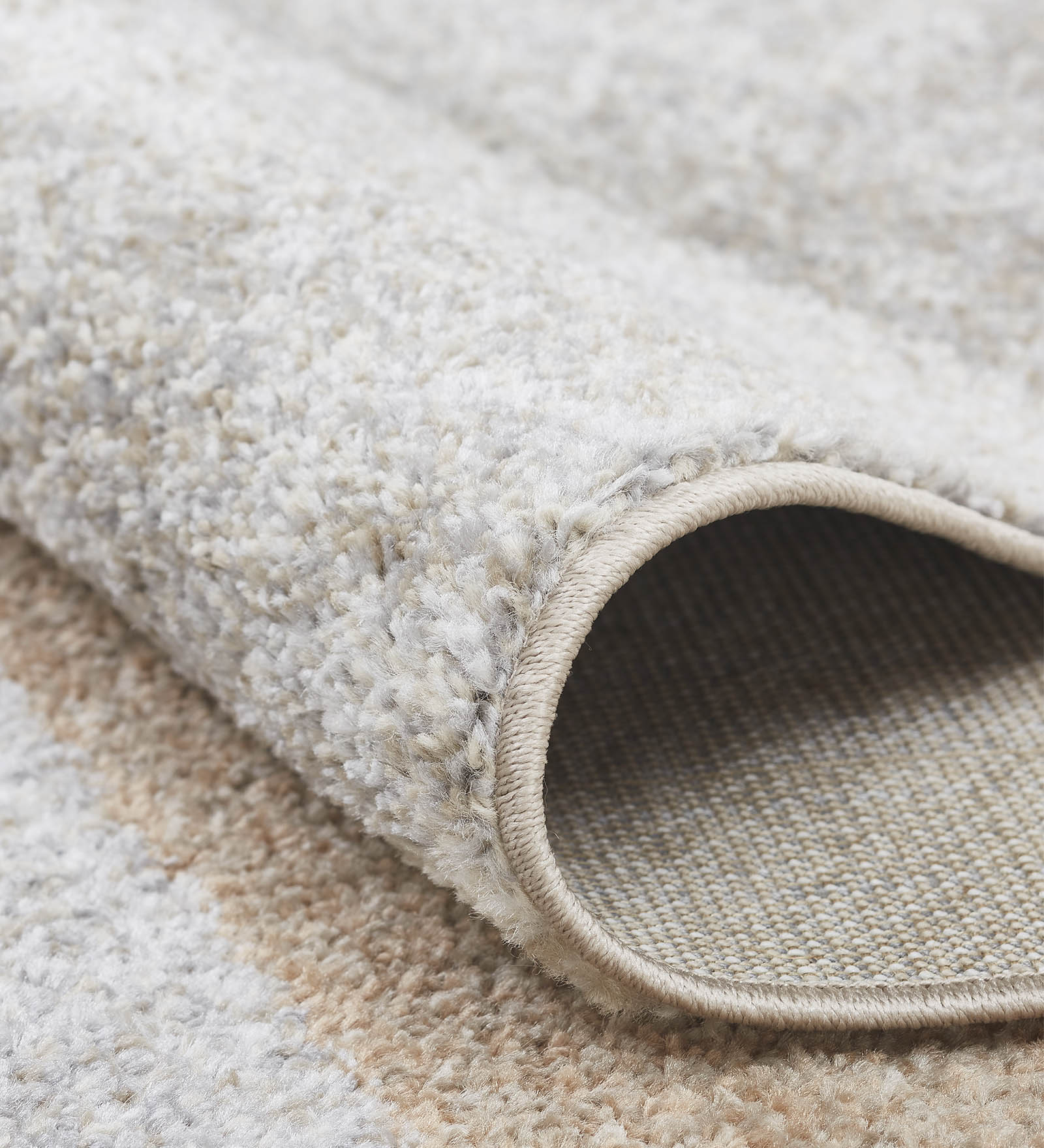 Arizona Geometric Carpet Brown and L.Beige