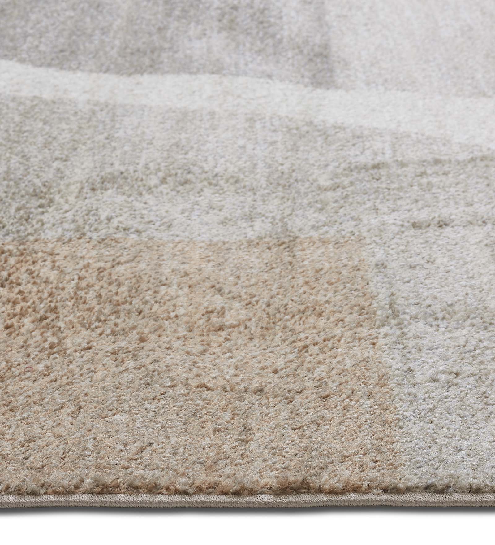 Arizona Geometric Carpet Brown and L.Beige