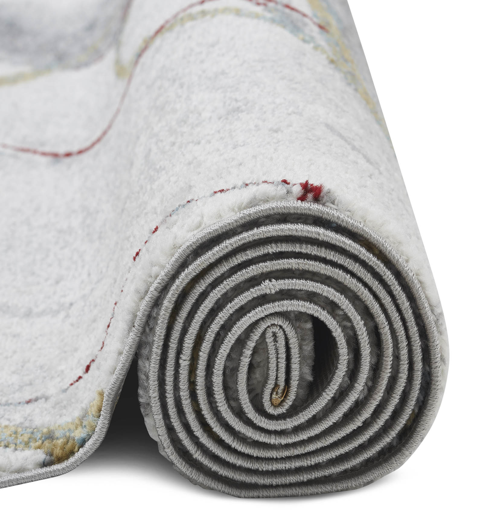 Arizona Abstract Carpet Grey and Teal