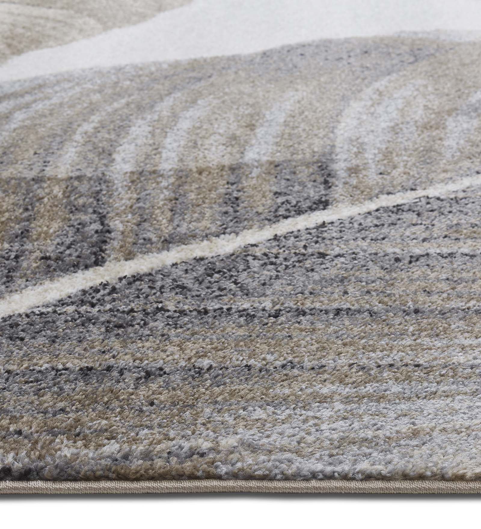 Arizona Floral Carpet Brown and Grey
