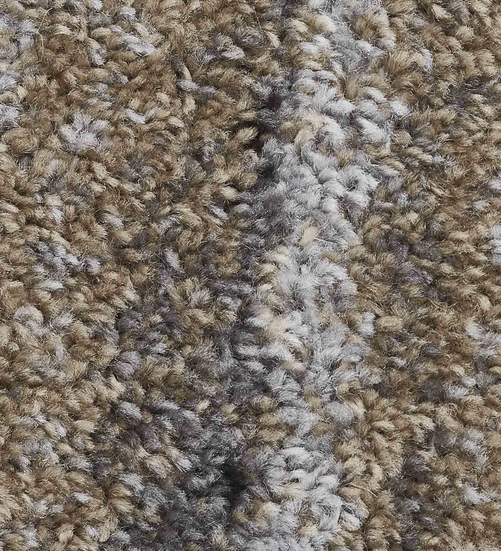 Arizona Floral Carpet Brown and Grey