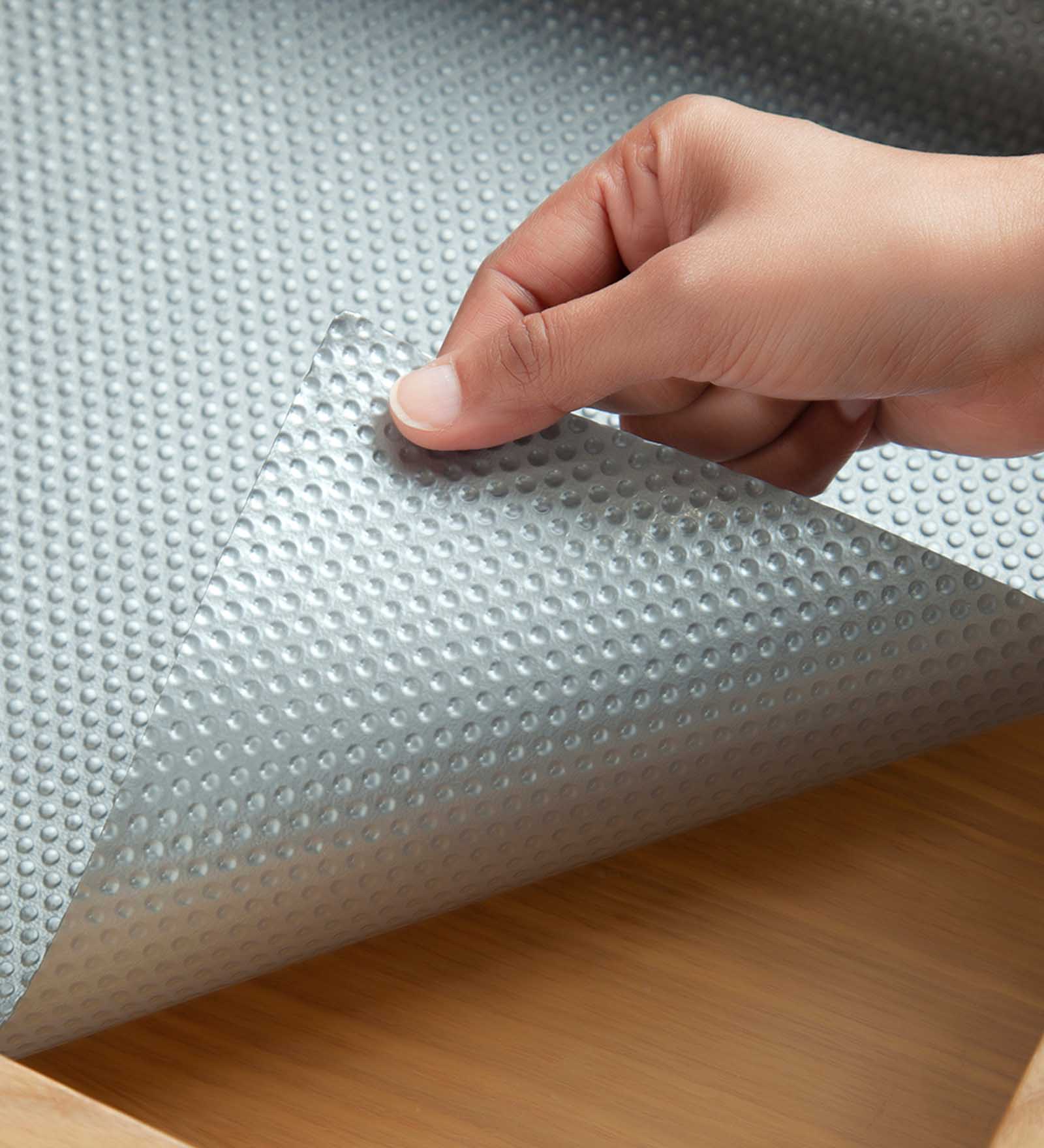 Rio PVC Shelf Liner Grey