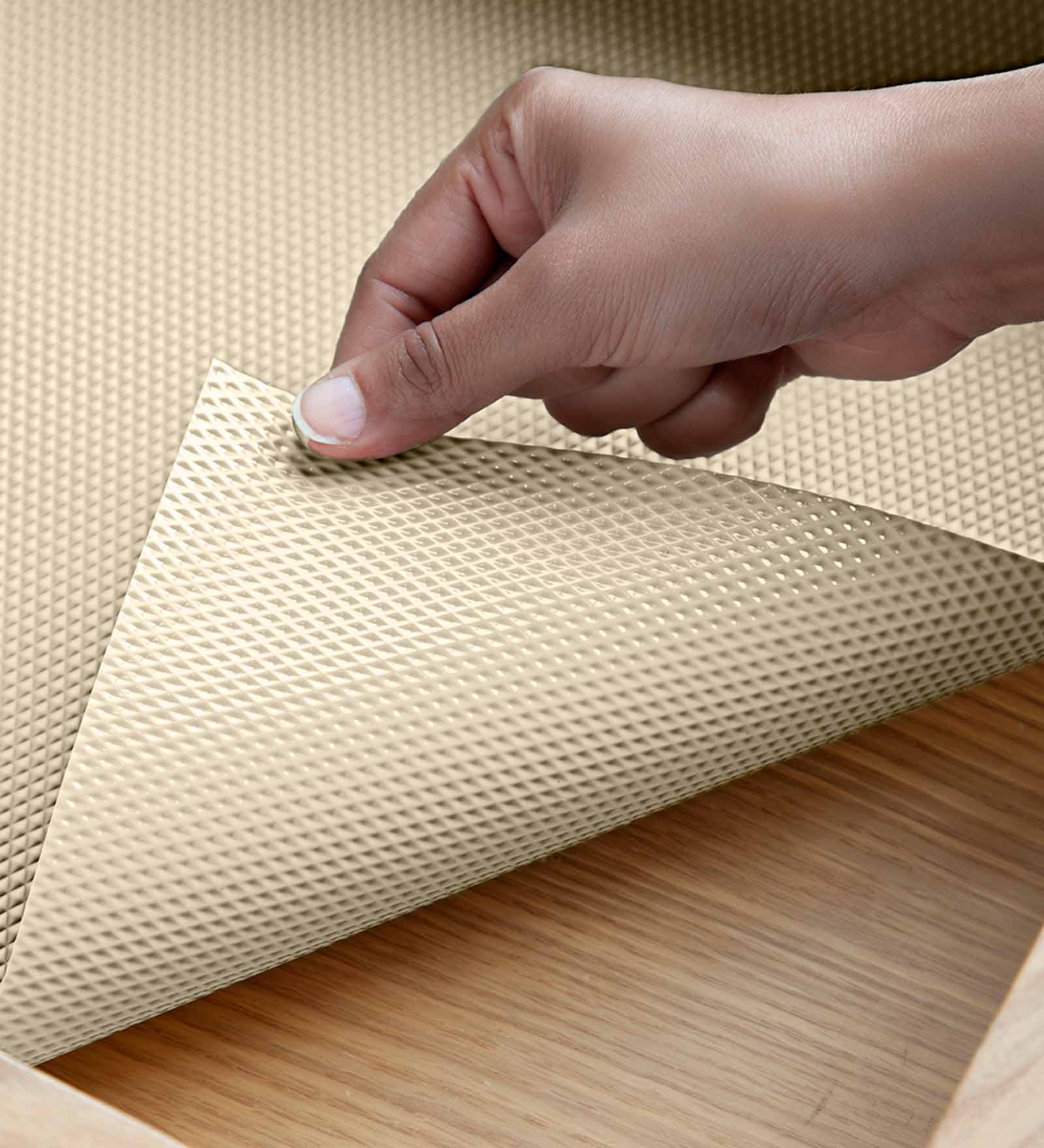 Rio PVC Shelf Liner Beige