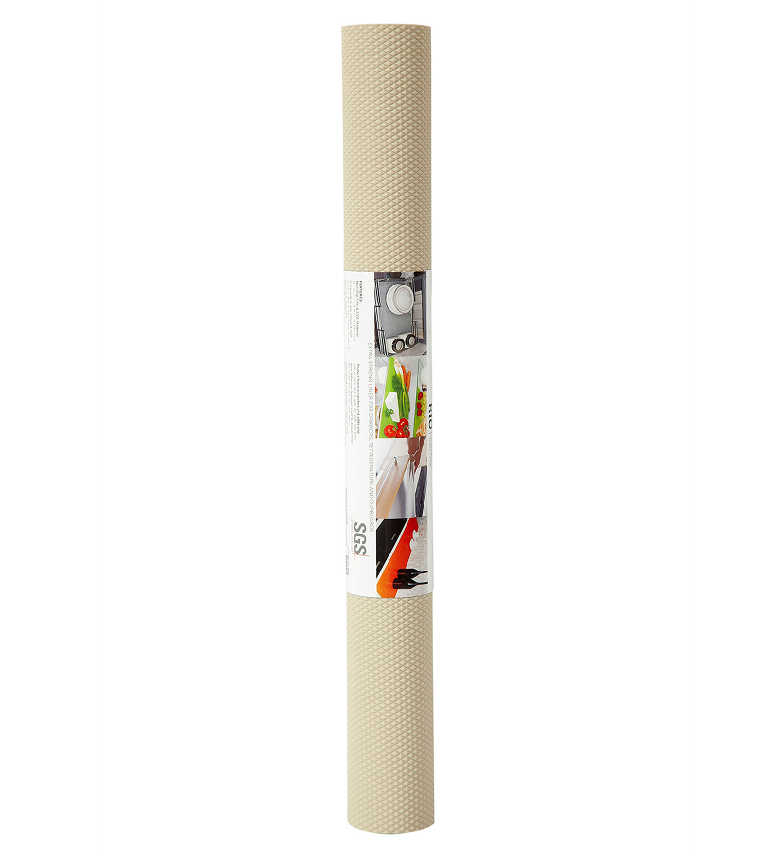 Rio PVC Shelf Liner Beige