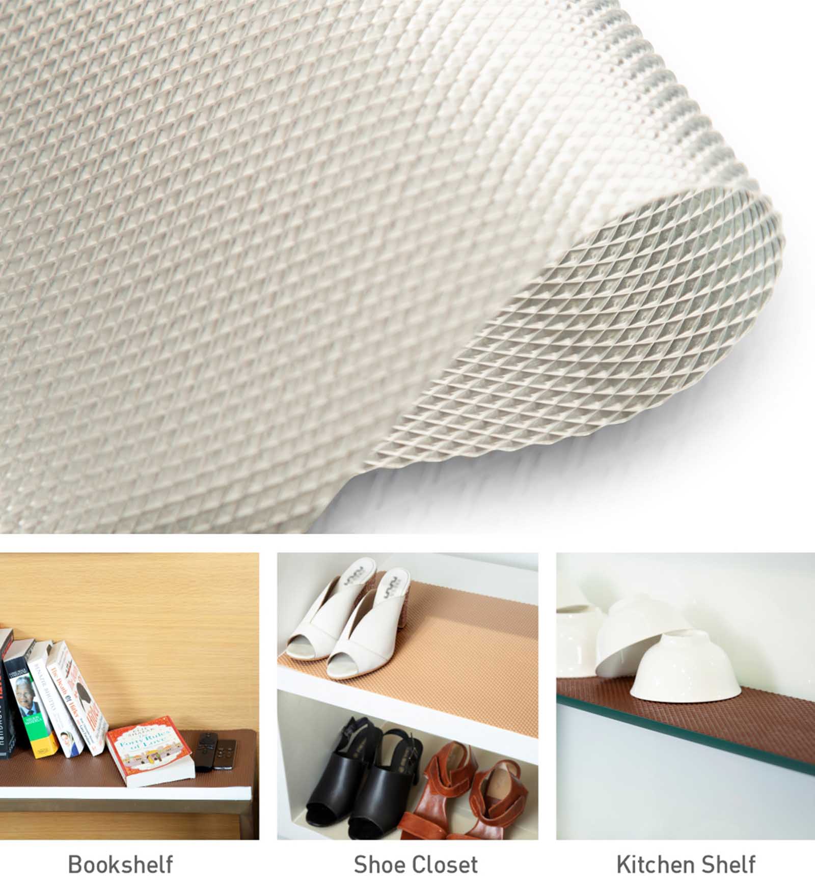Rio PVC Shelf Liner Clear