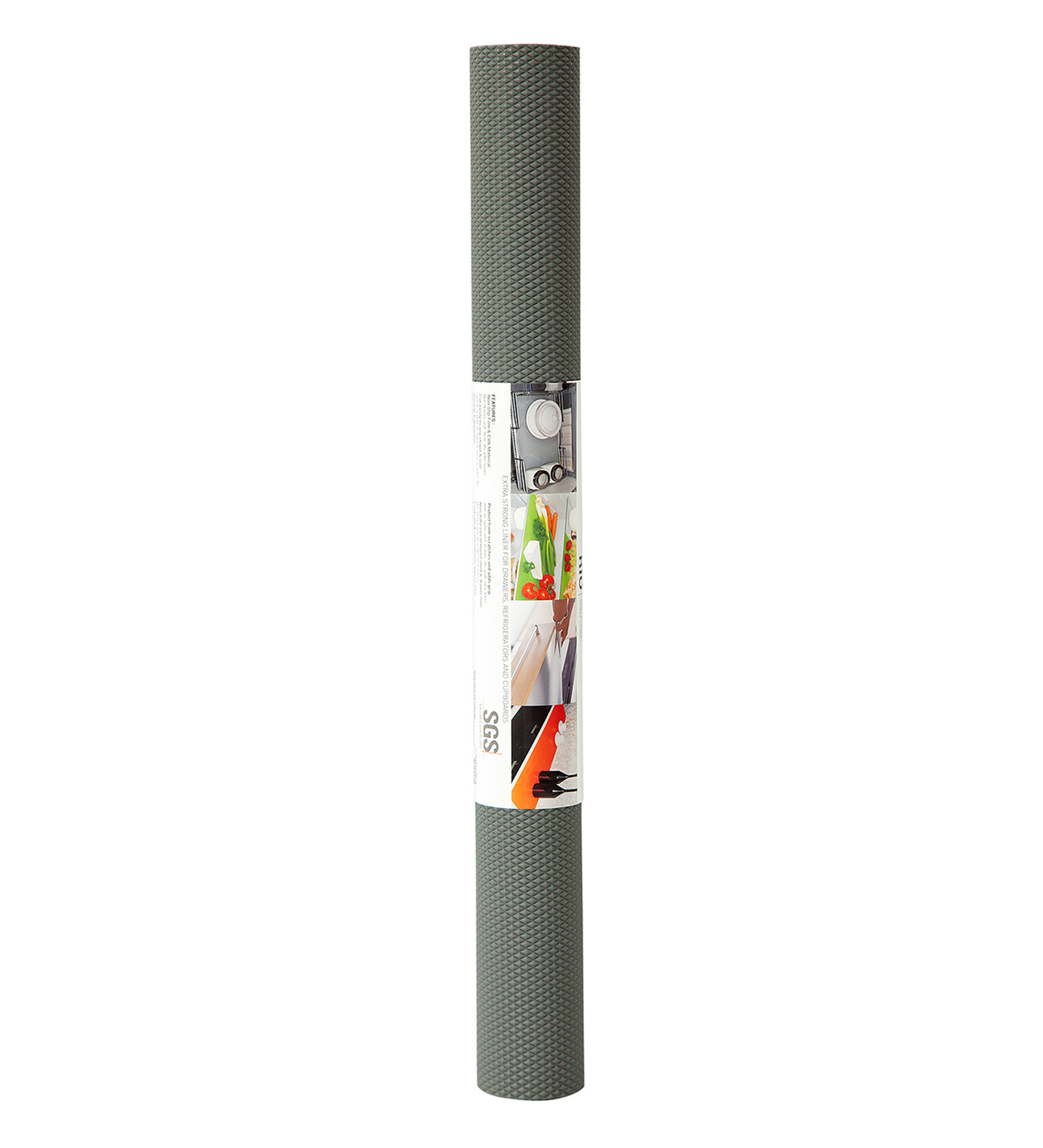 Rio PVC Shelf Liner Grey