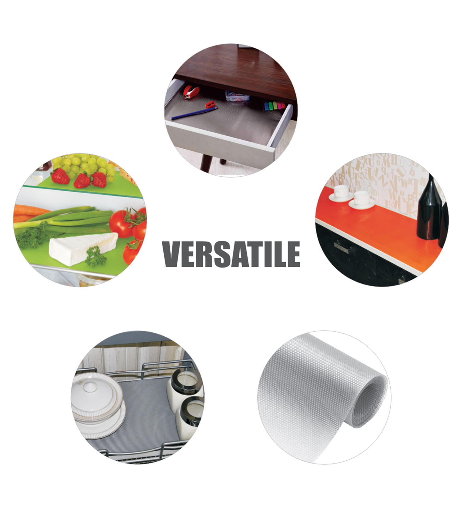 Rio PVC Shelf Liner Clear