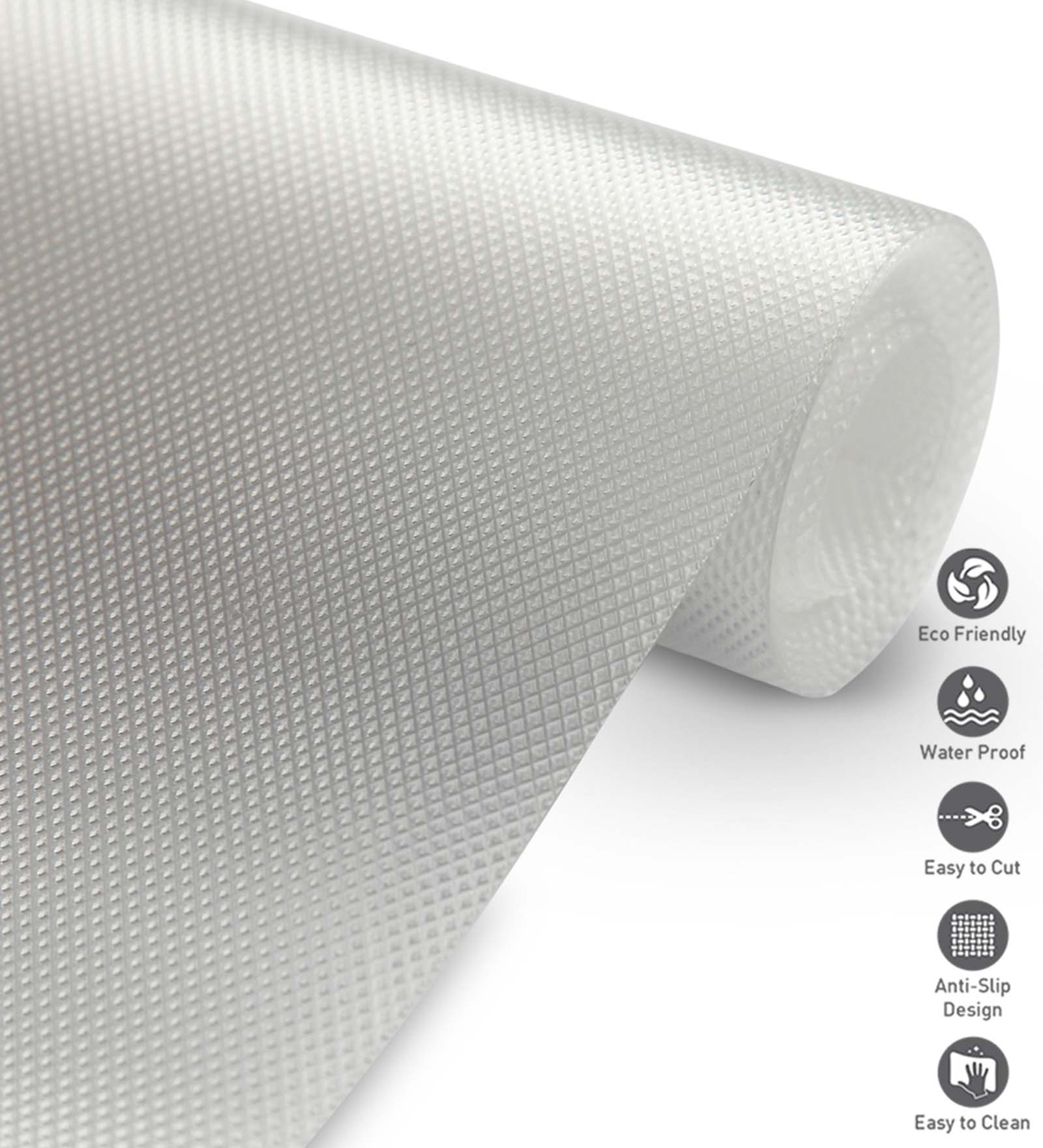 Rio PVC Shelf Liner Grey