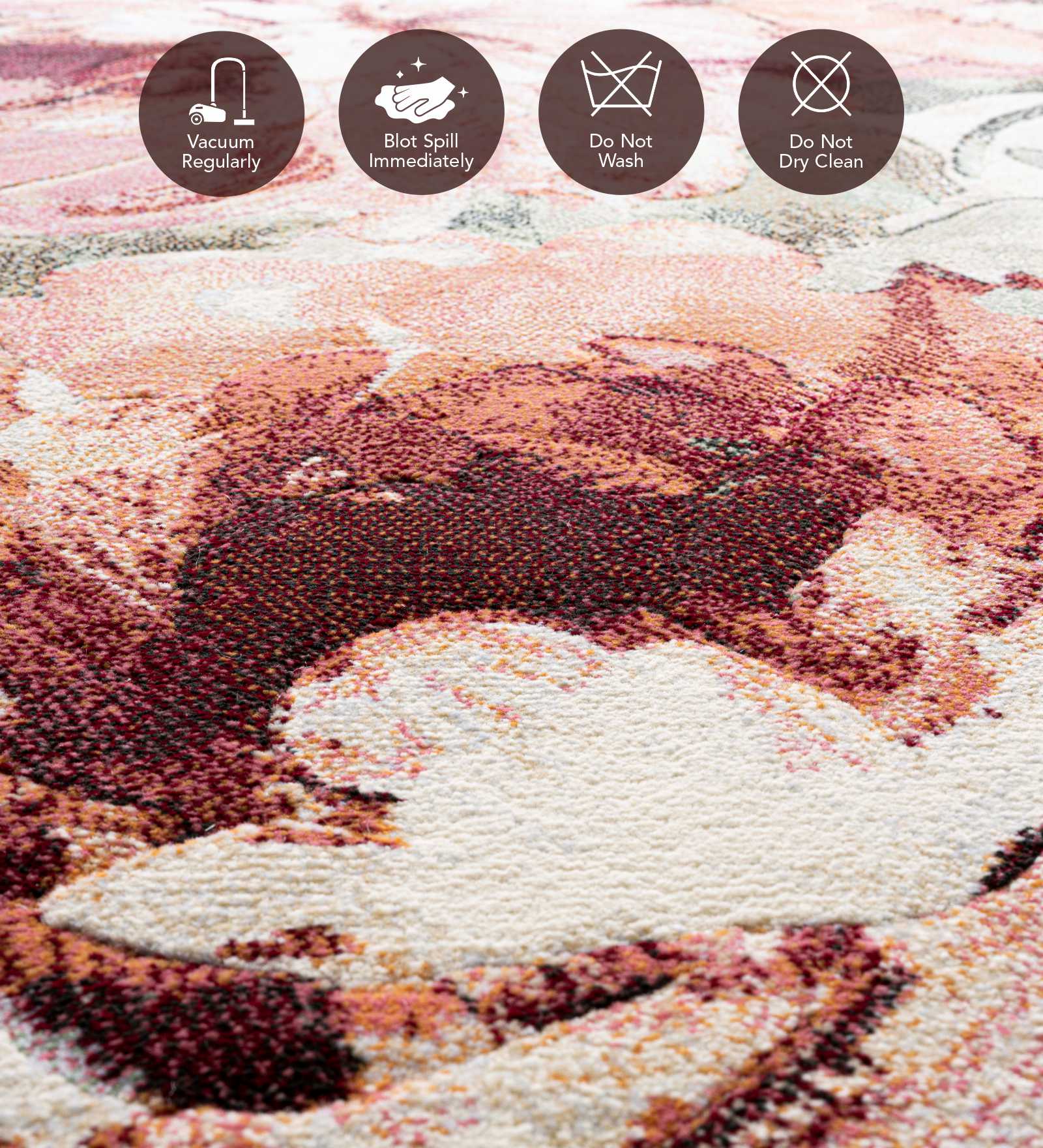 Aquarius Abstract Machine Made Carpet Olive