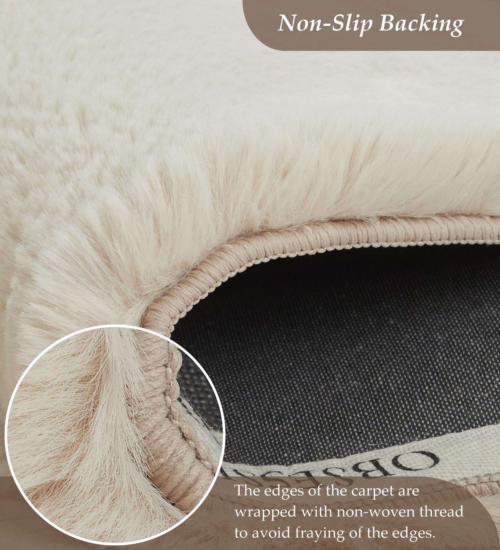 Angola 2 Solid Machine Made Carpet Champagne