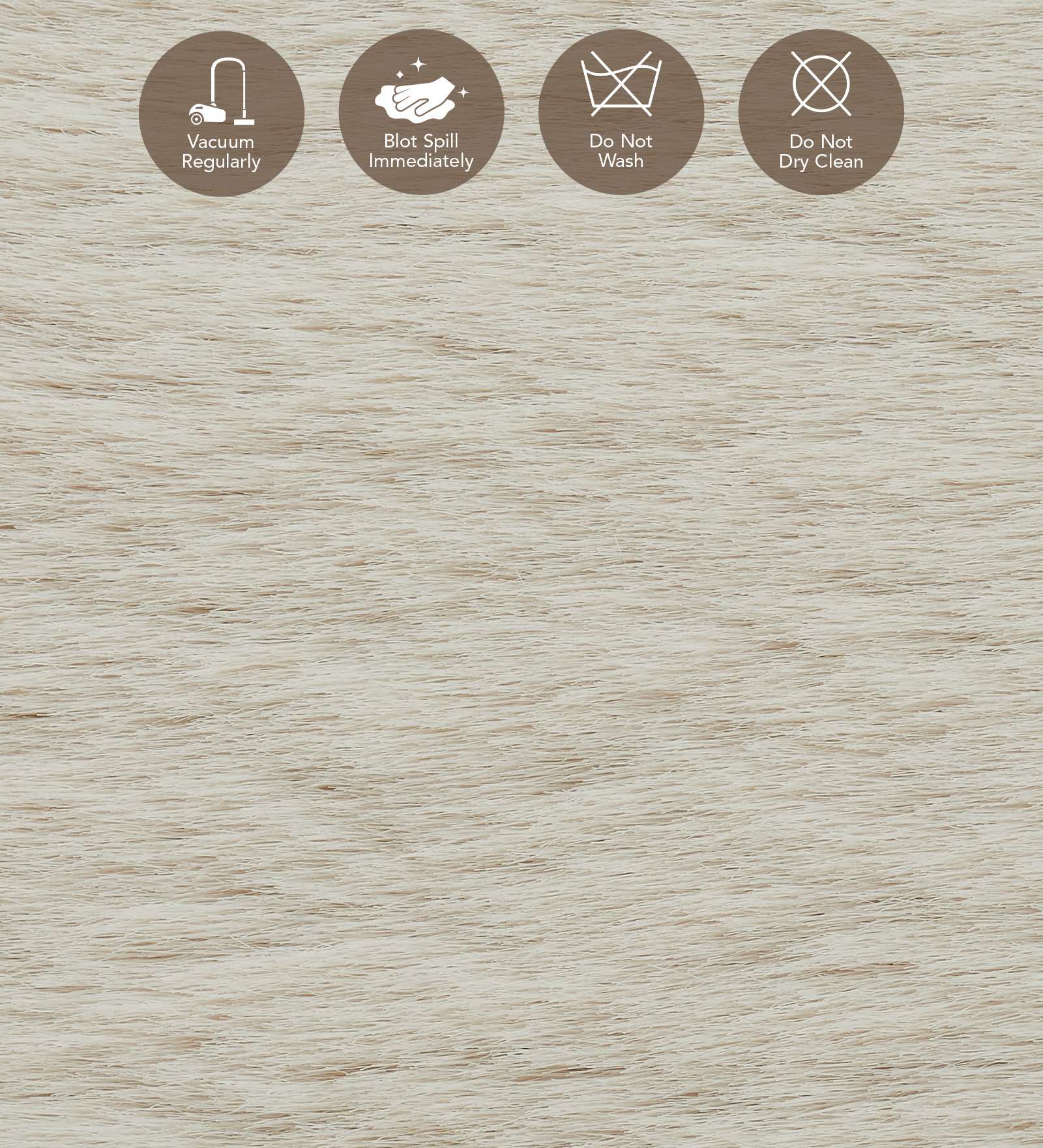 Angola 2 Solid Machine Made Carpet Champagne