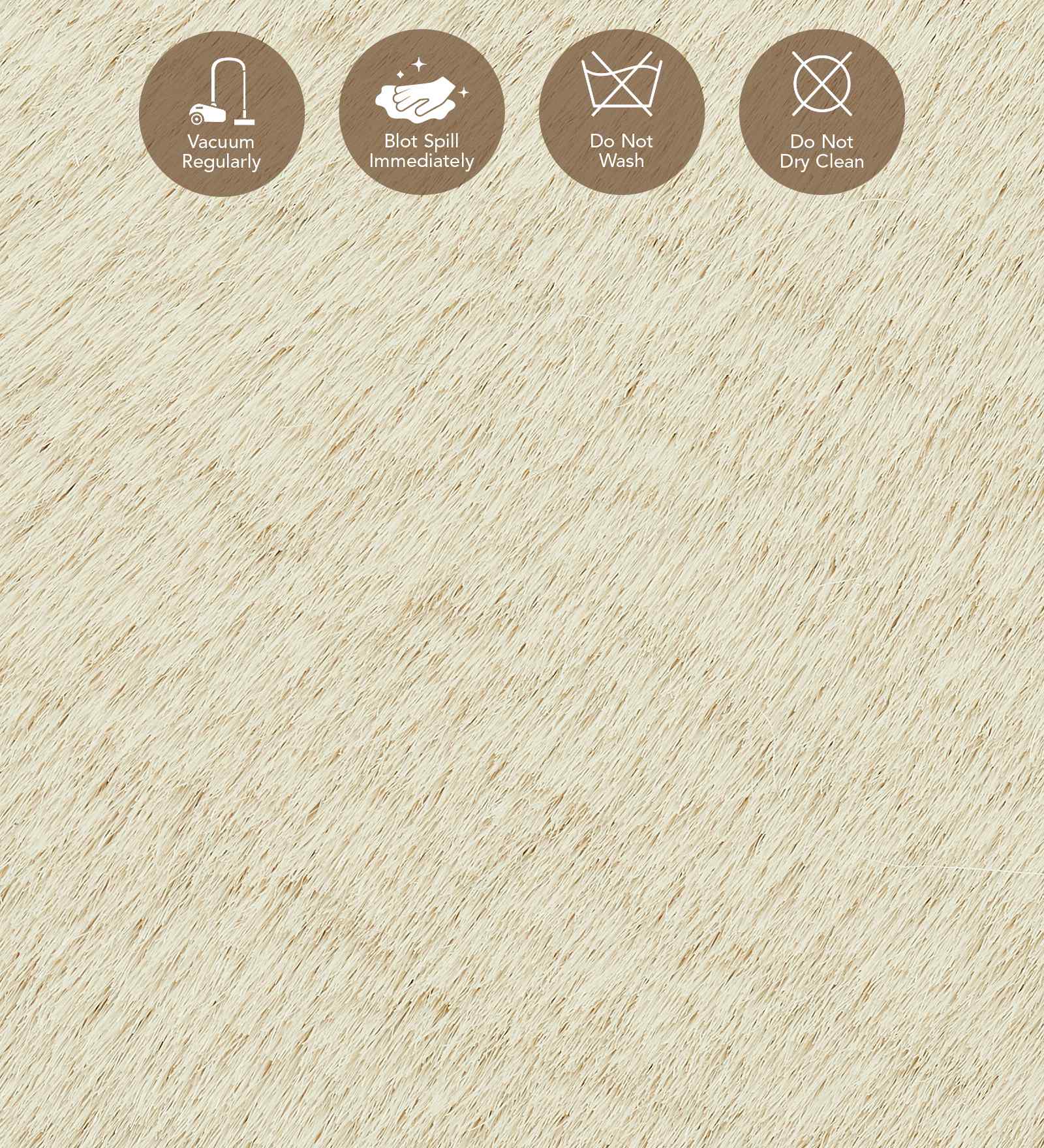 Angola 2 Solid Machine Made Carpet Beige