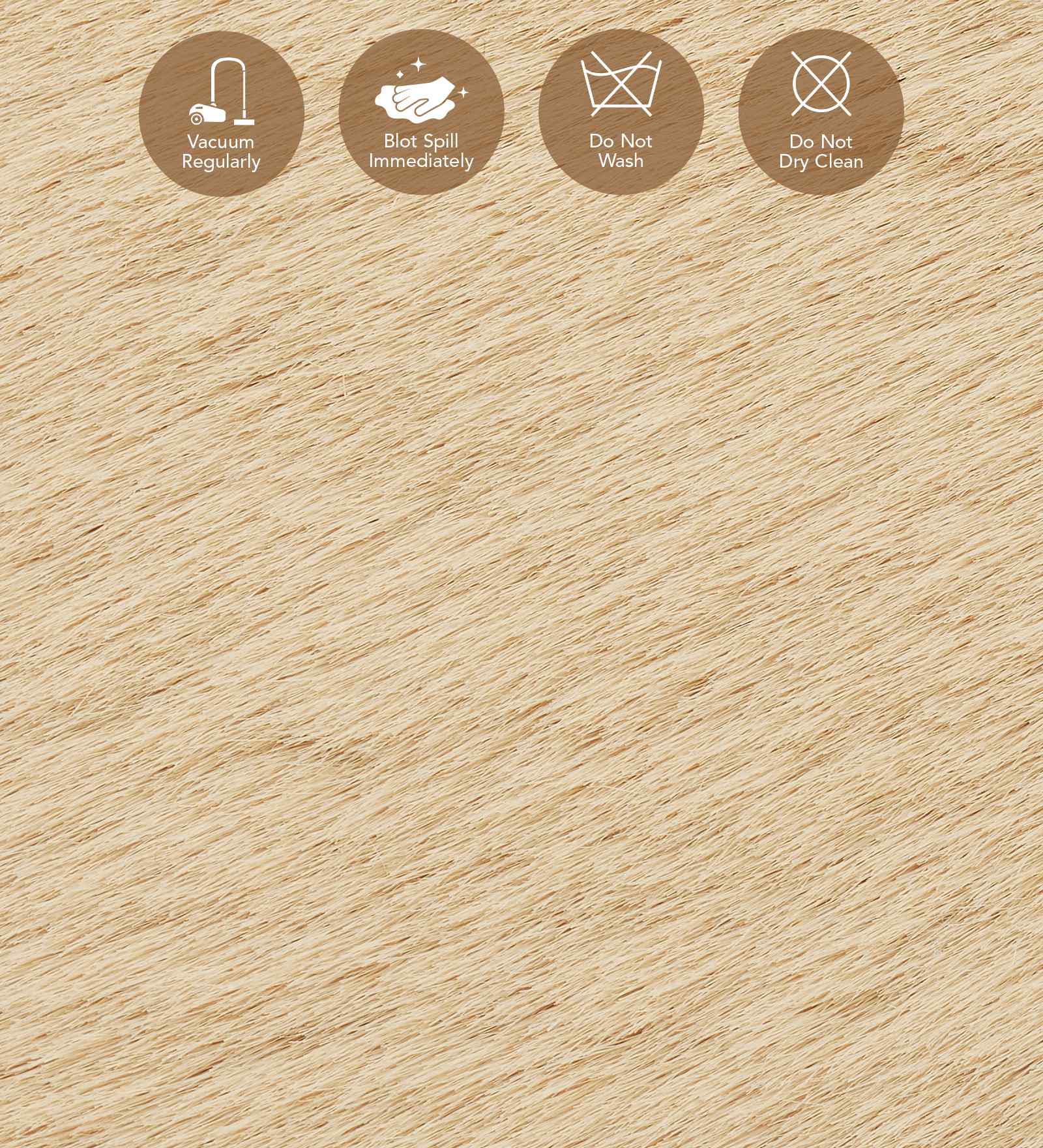 Angola 2 Solid Machine Made Carpet Camel