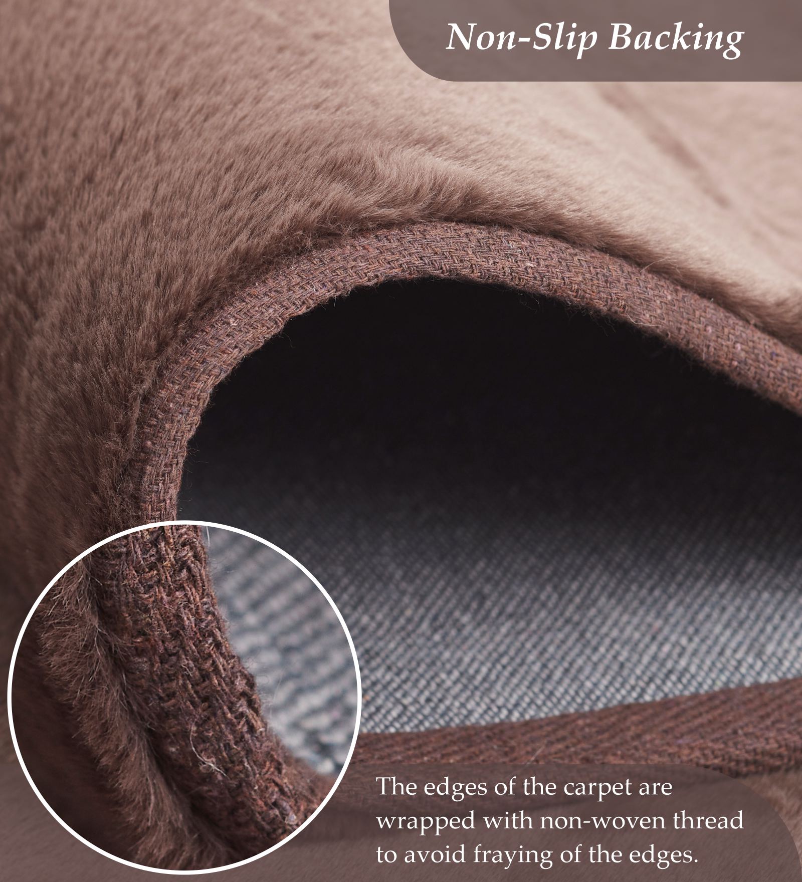 Oslo Jr Rabit Fur Runner Chocolate