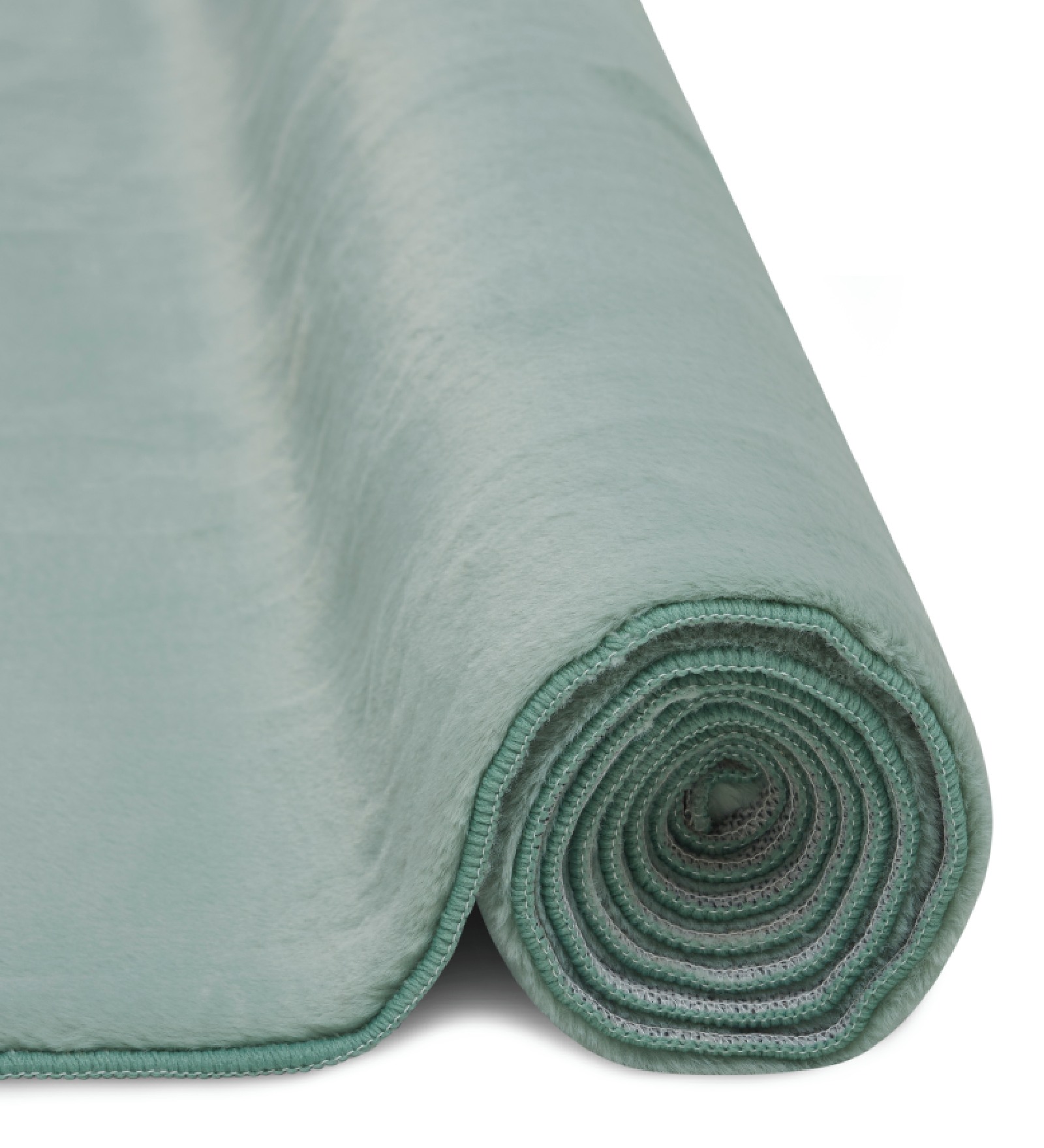 Oslo Jr Rabit Fur Carpet Sage