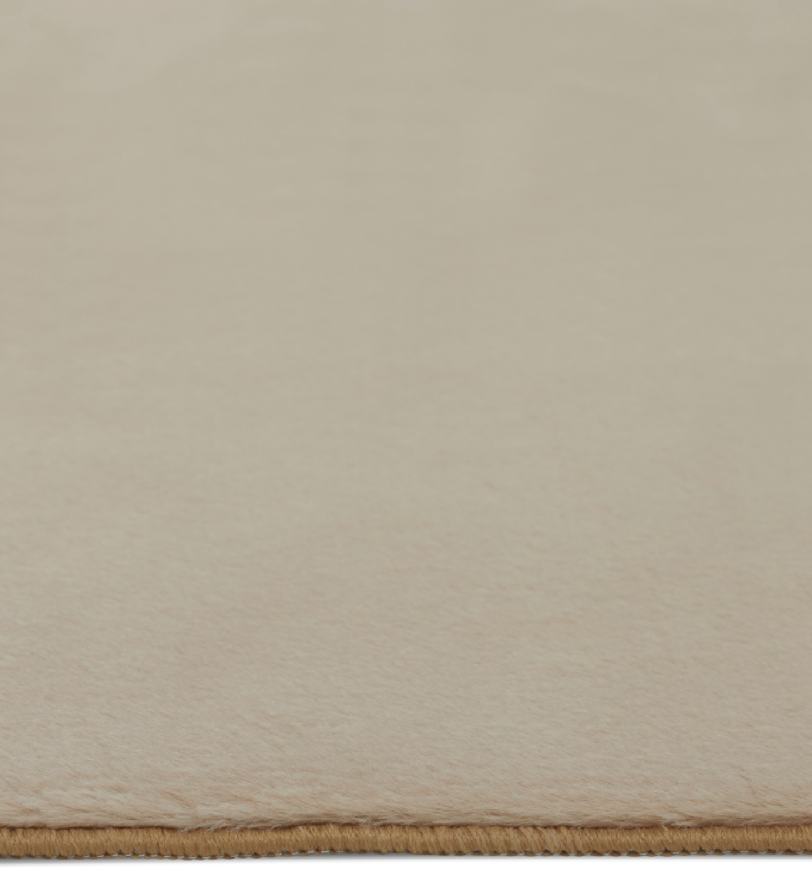 Oslo Jr Rabit Fur Carpet Camel