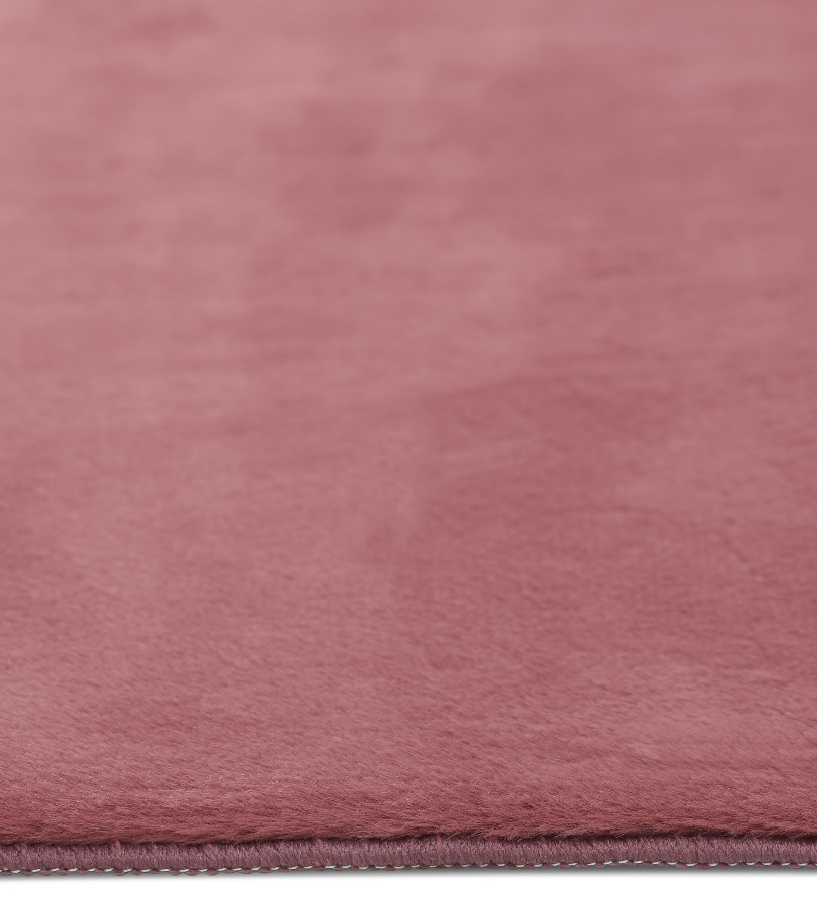 Oslo Jr Rabit Fur Carpet Strawberry