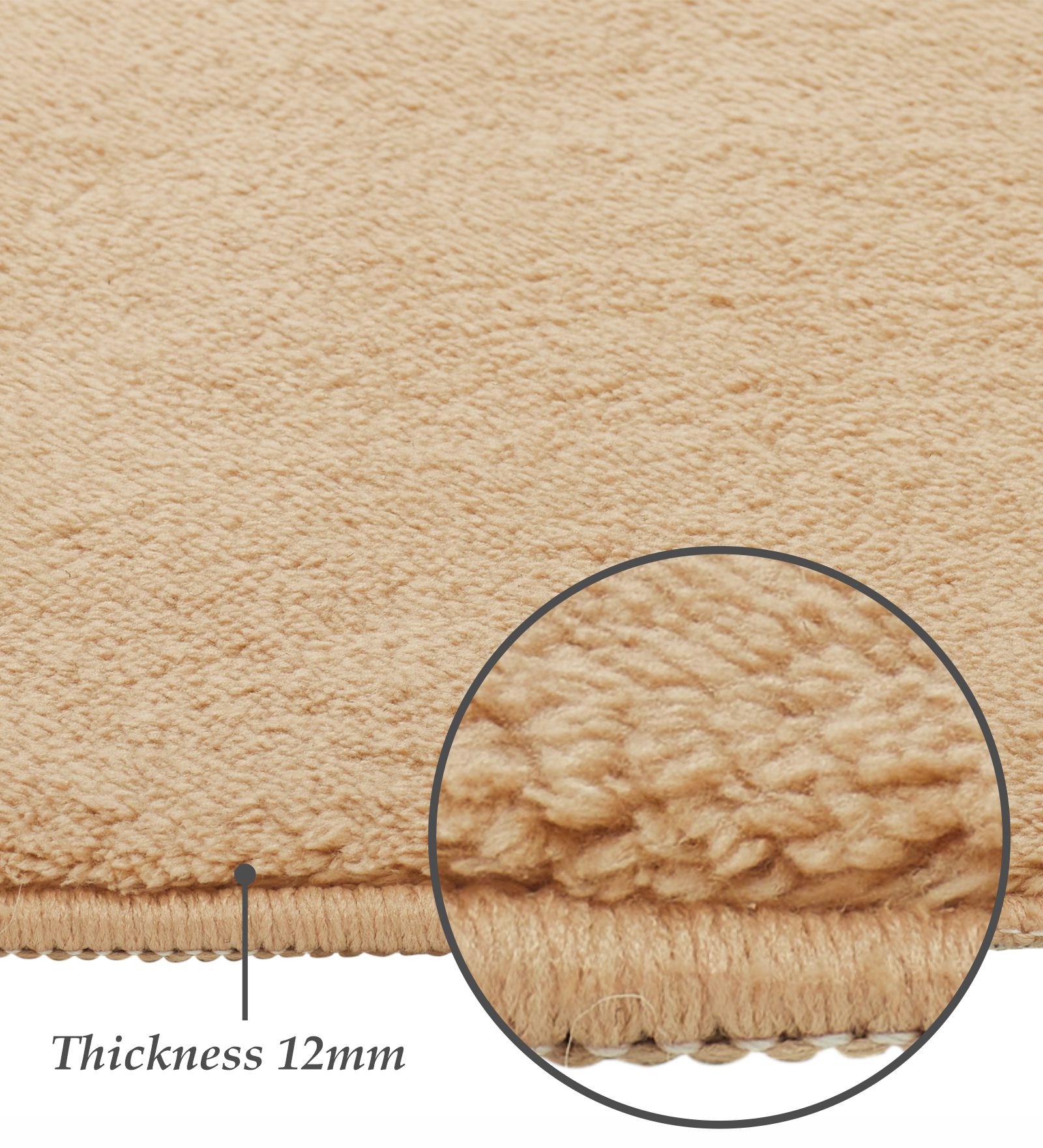 Poco Solid Carpet Beige
