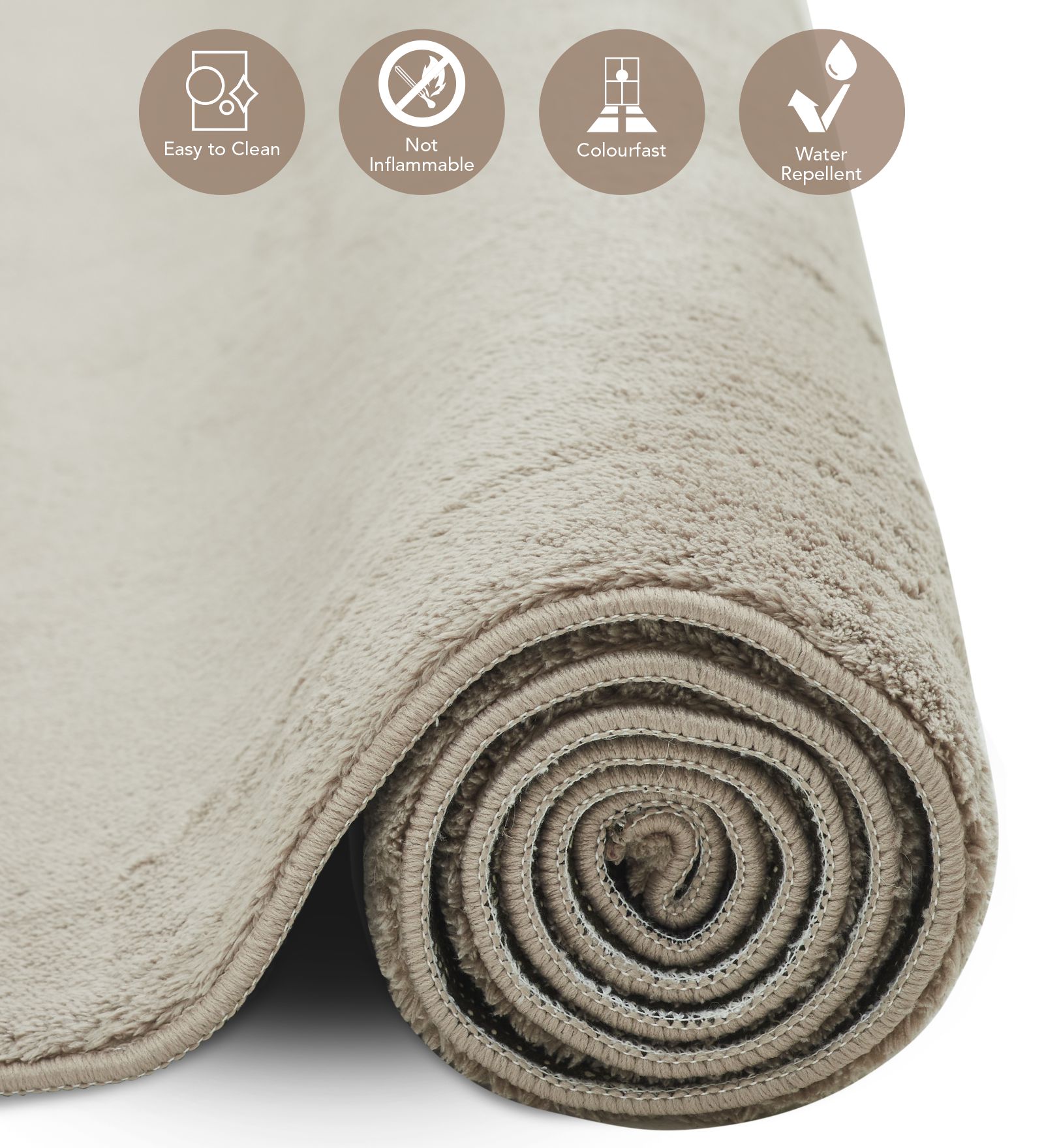 Poco Solid Carpet Taupe