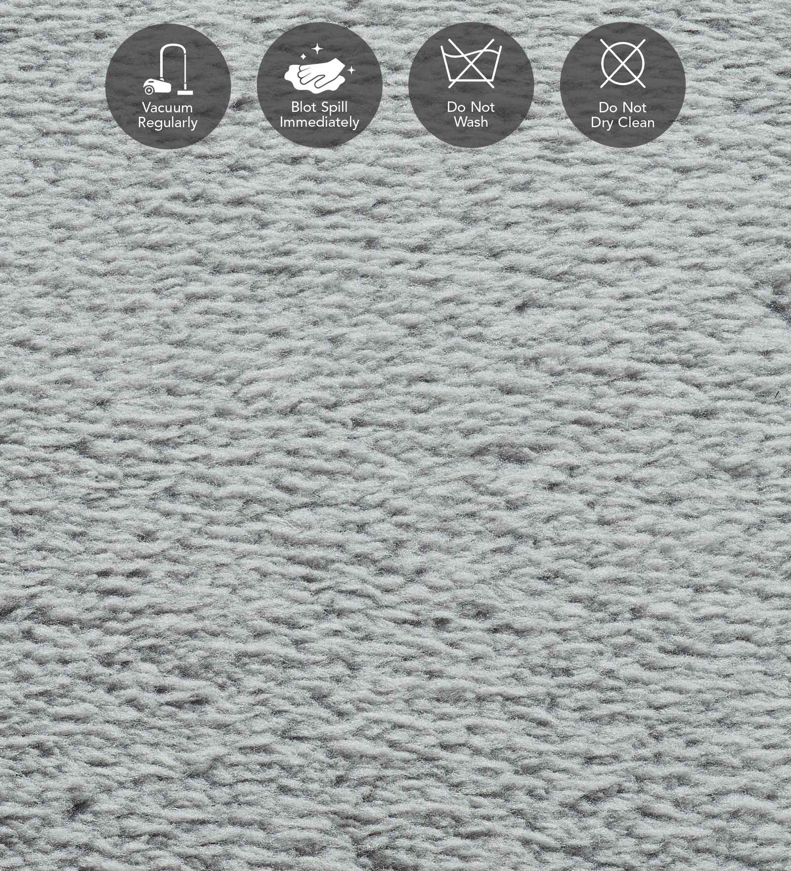 Poco Solid Carpet Grey