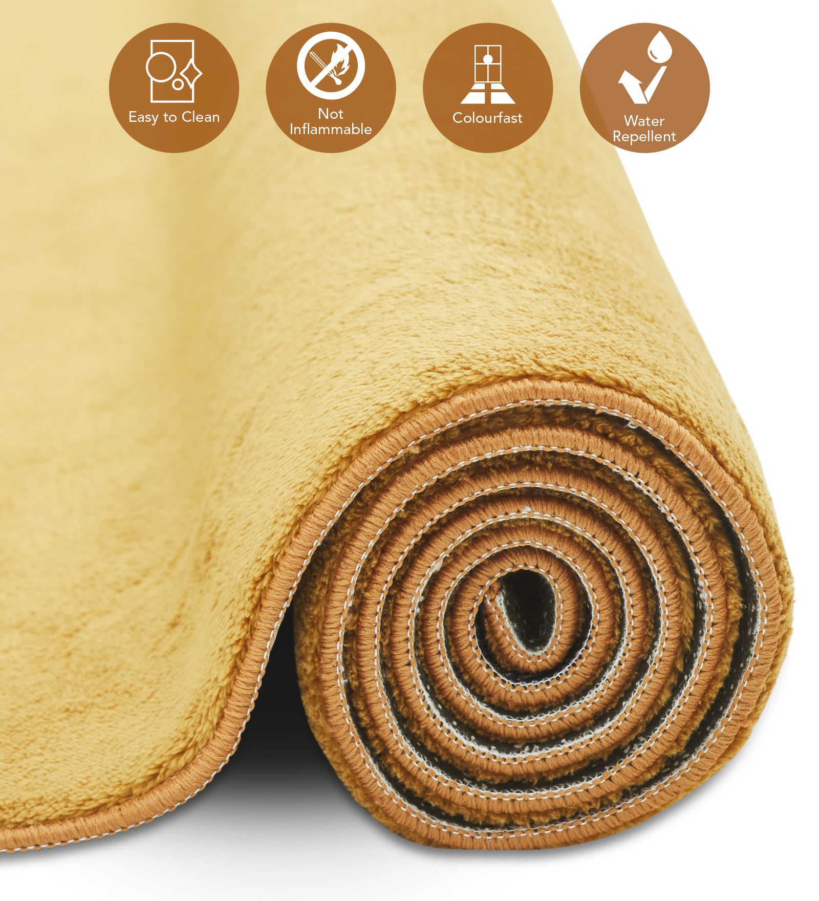 Poco Solid Carpet Camel