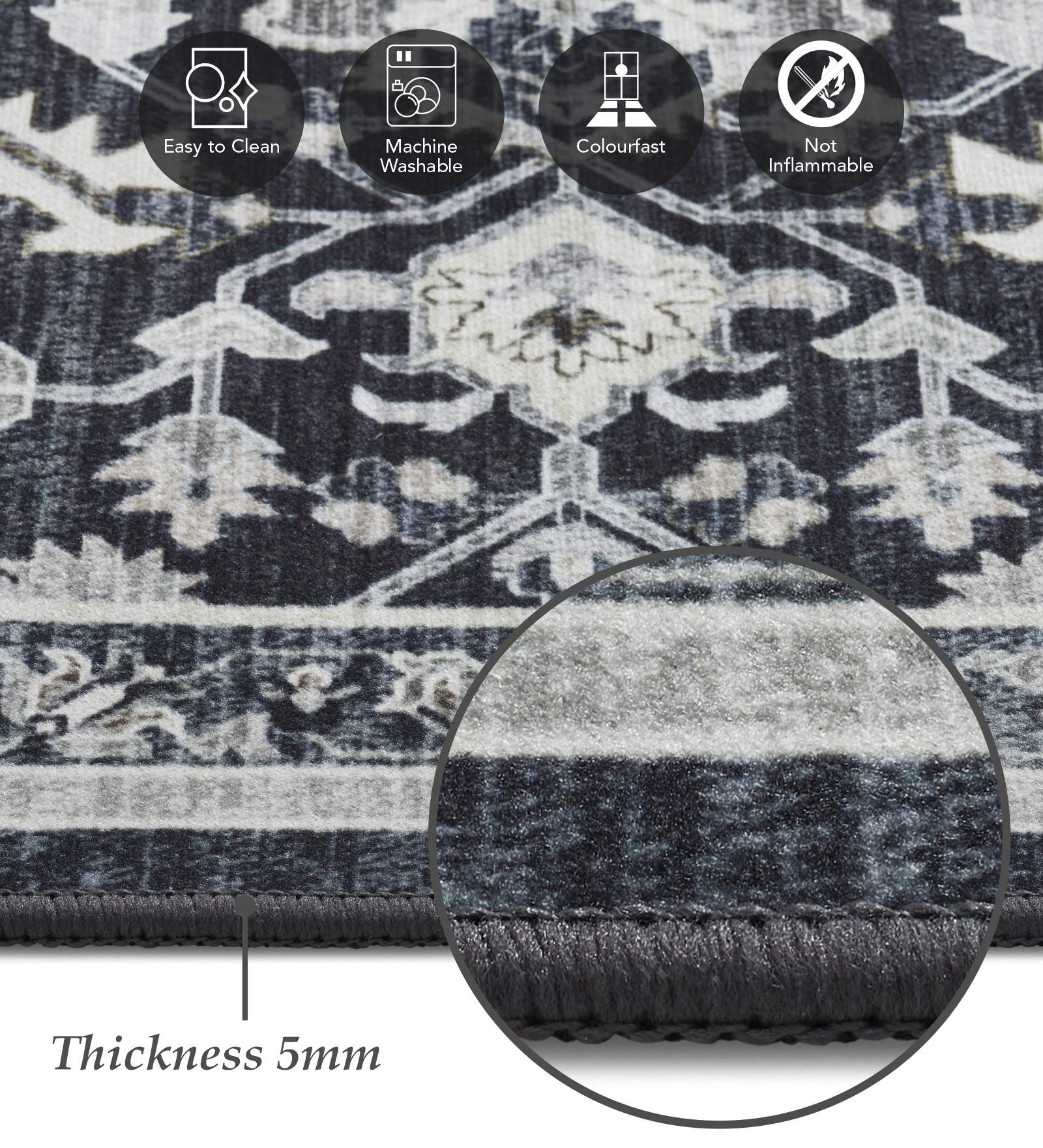 Pop Classical Runner Charcoal