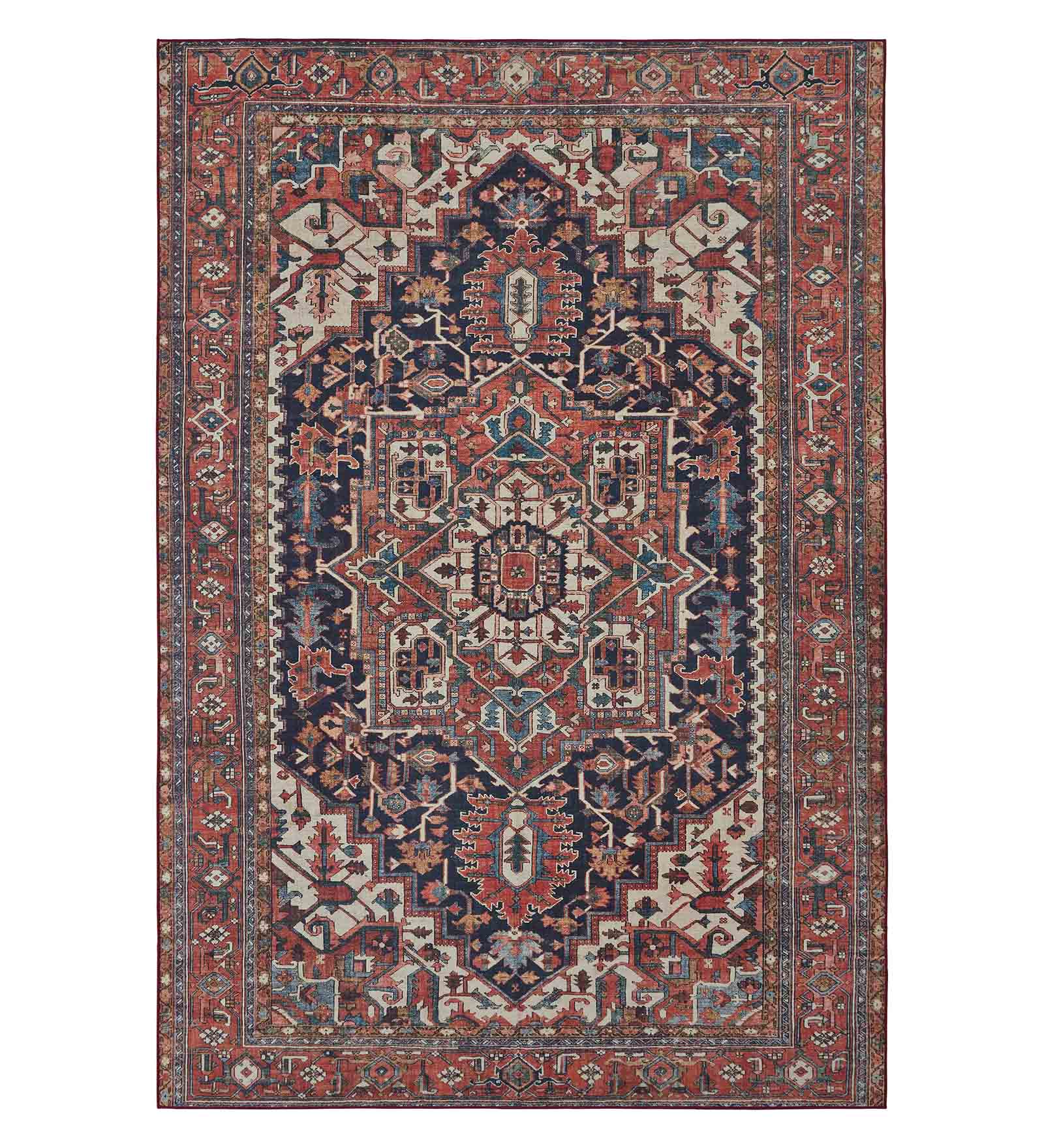 Pop Classical Carpet Cream and Rust