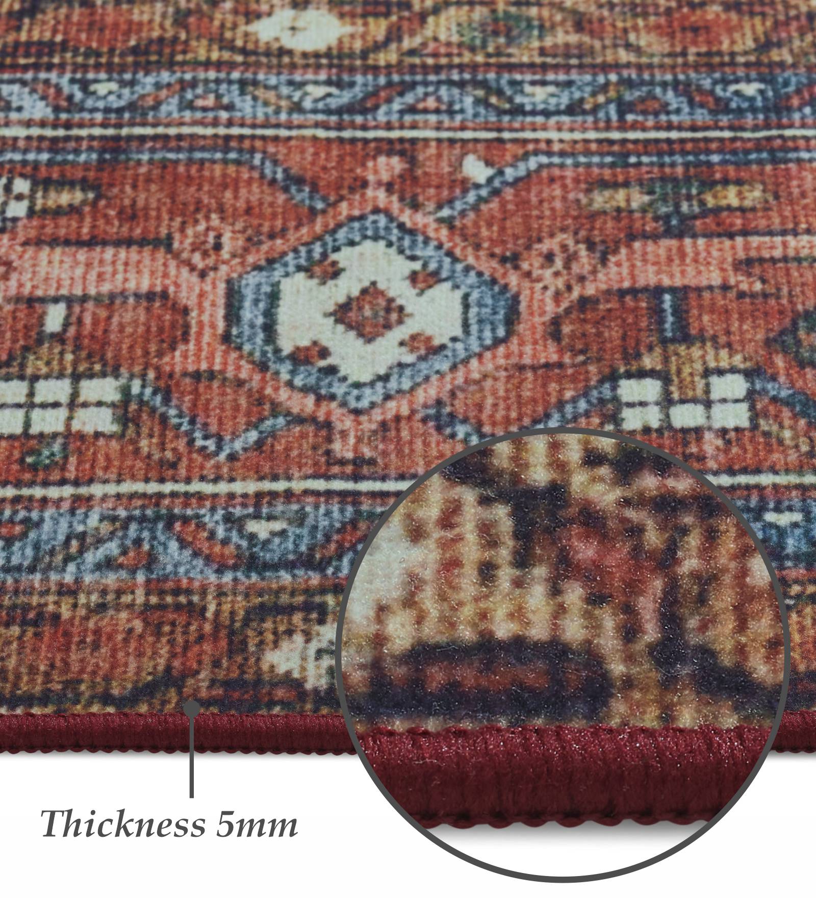 Pop Classical Carpet Cream and Rust