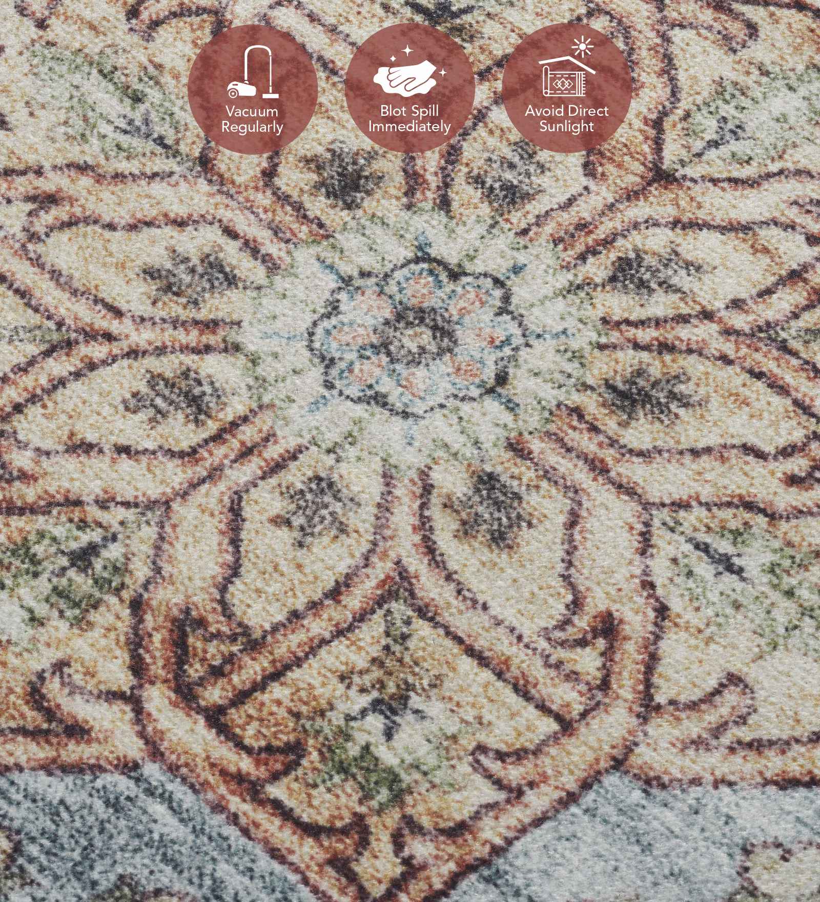 Pop Classical Carpet Beige and Cream