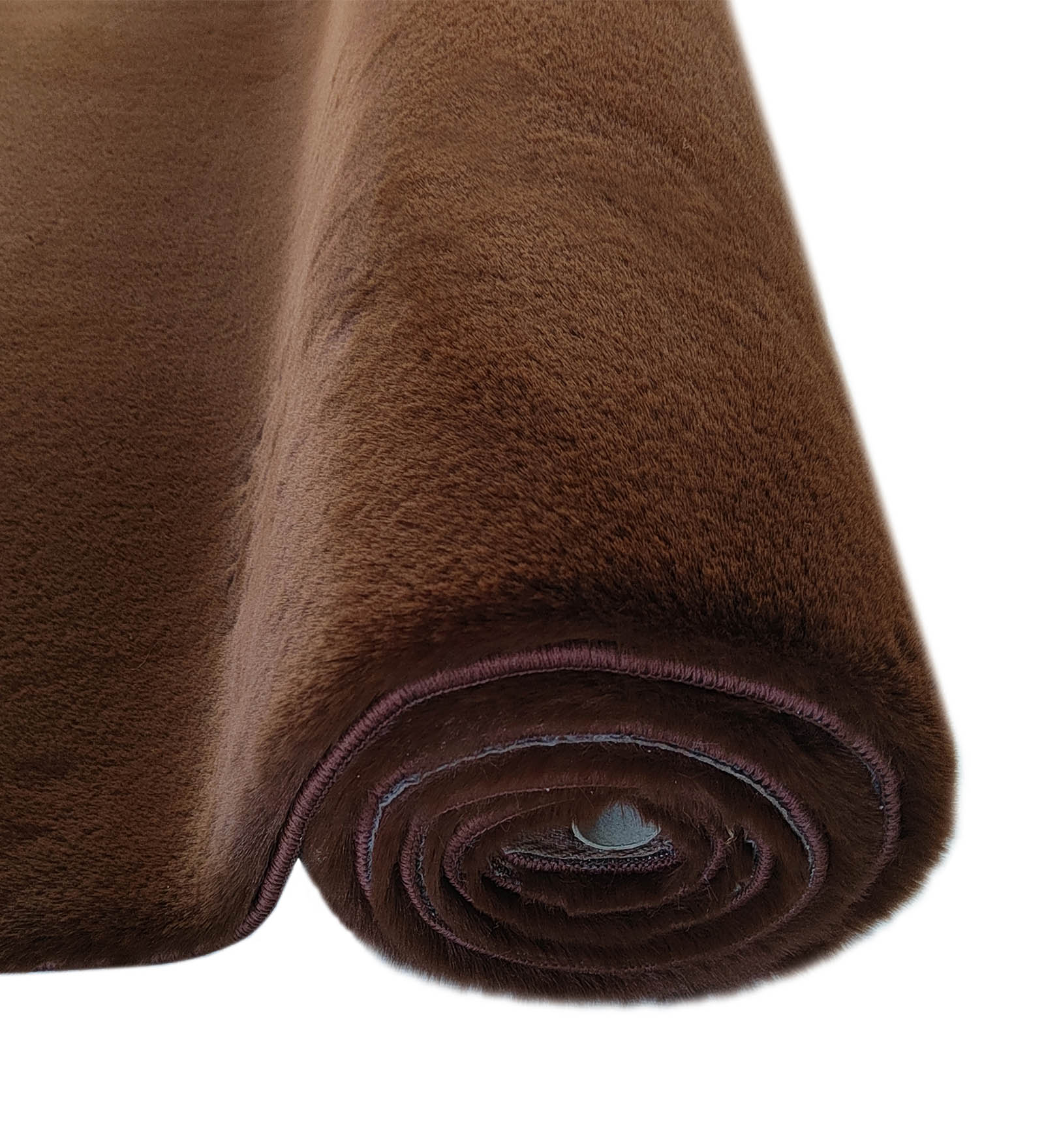 New Oslo Rabit Fur Carpet Light Brown