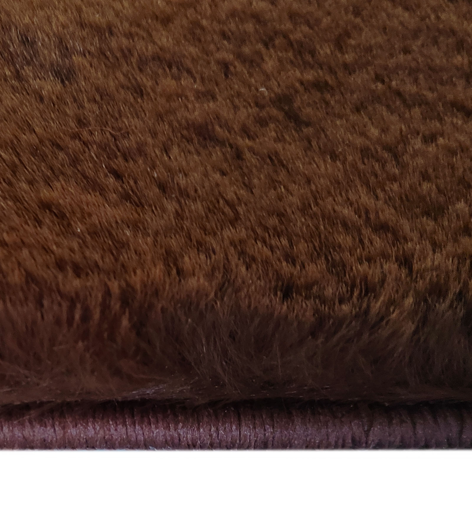 New Oslo Rabit Fur Carpet Light Brown