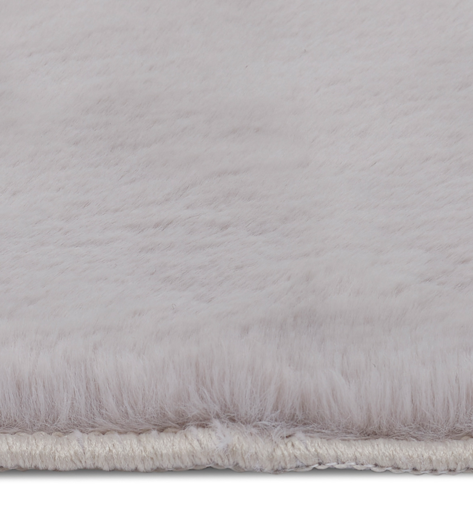 New Oslo Rabit Fur Carpet Stone