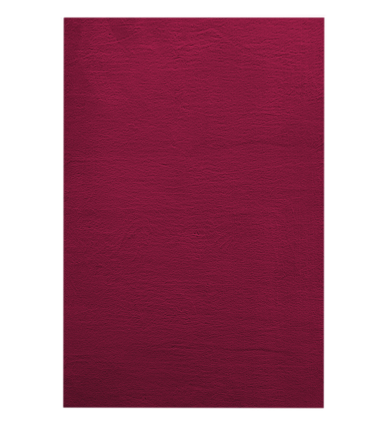 New Oslo Rabit Fur Carpet Wine