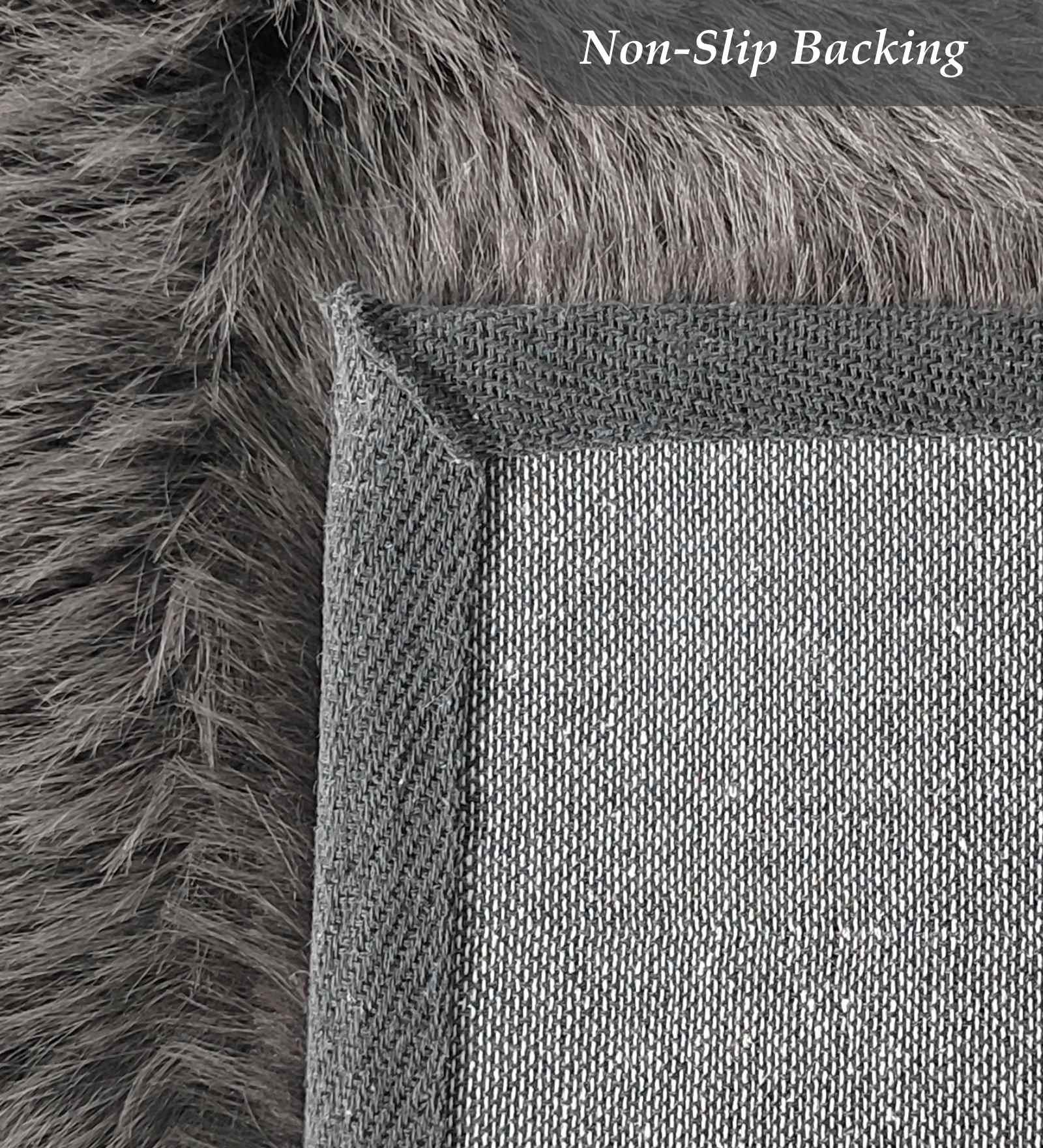 Hudson Shaggy Carpet Charcoal