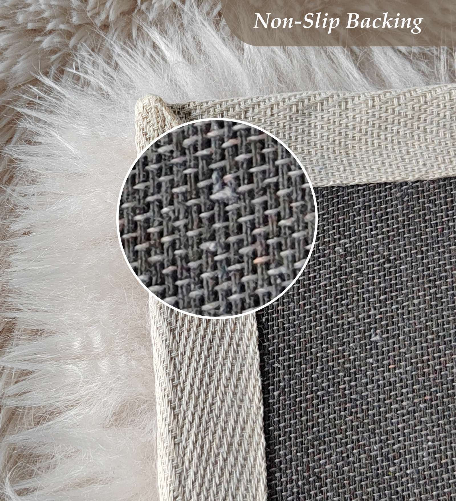 Fiona Solid Bedside Runner Cream