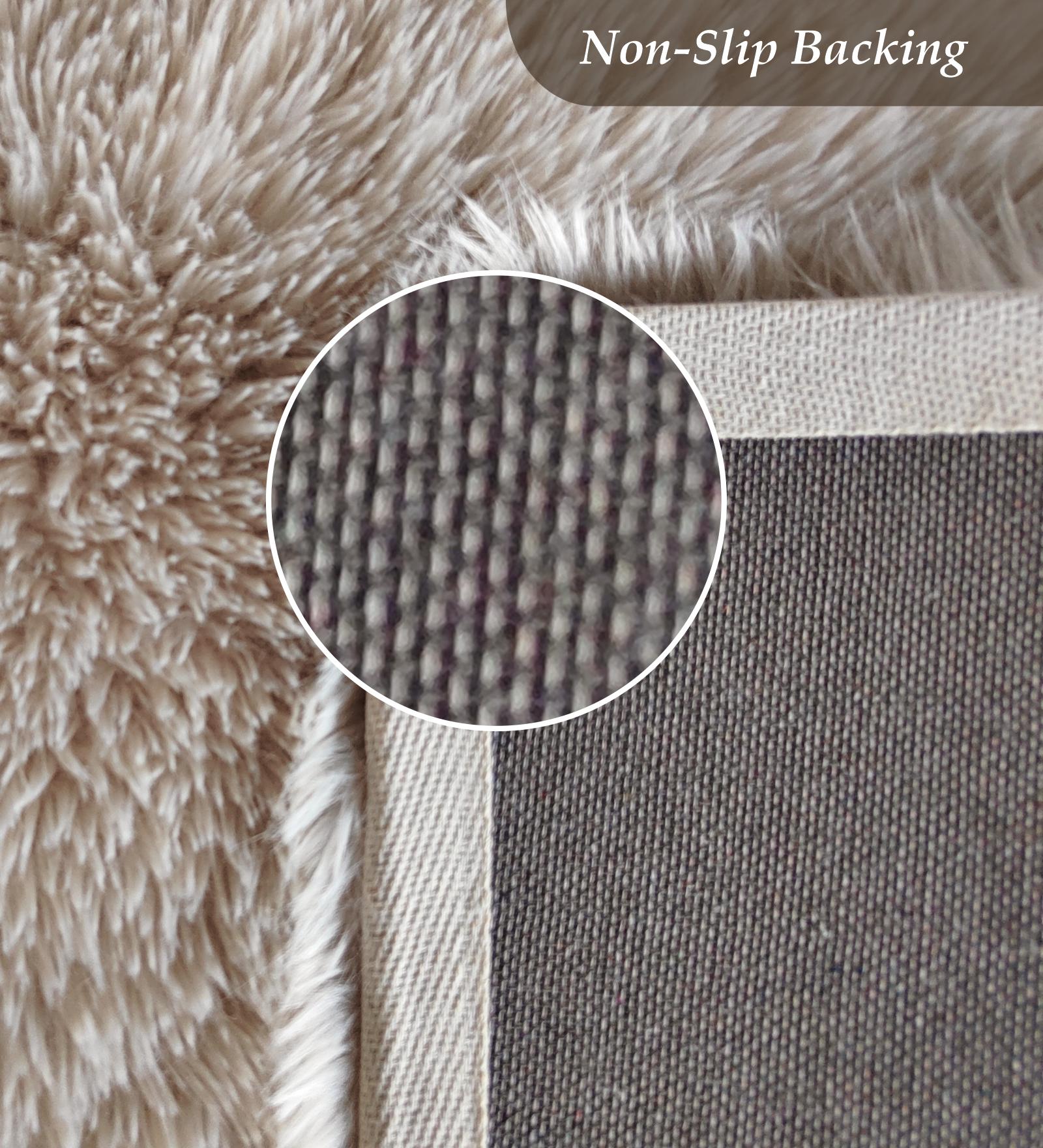 Fiona Solid Bedside Runner Beige