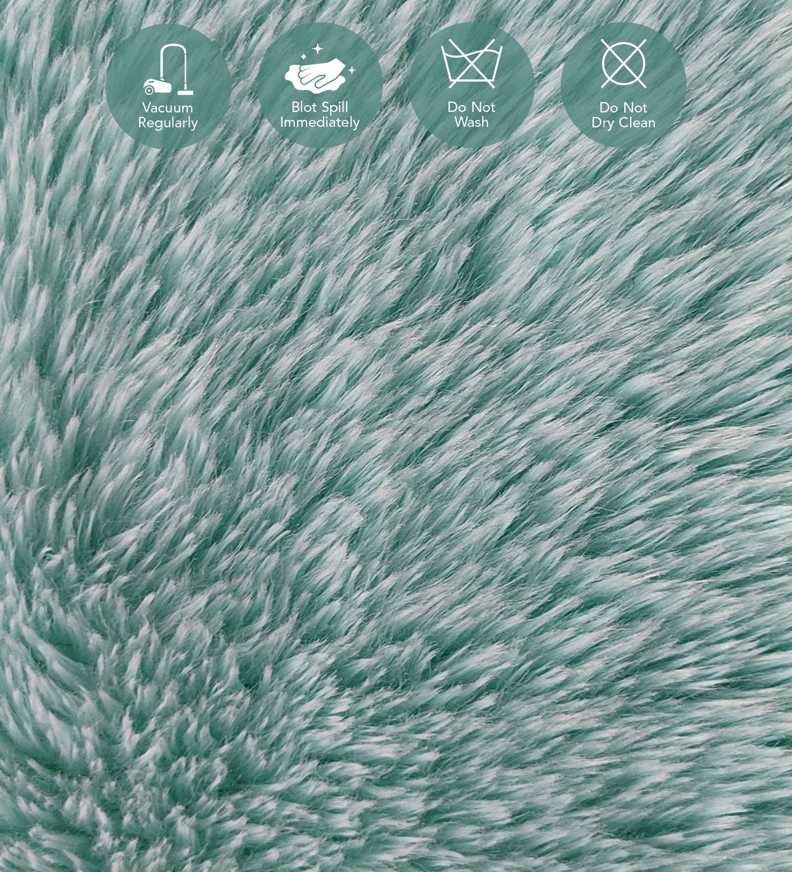 Fiona Solid Machine Made Carpet Teal Blue