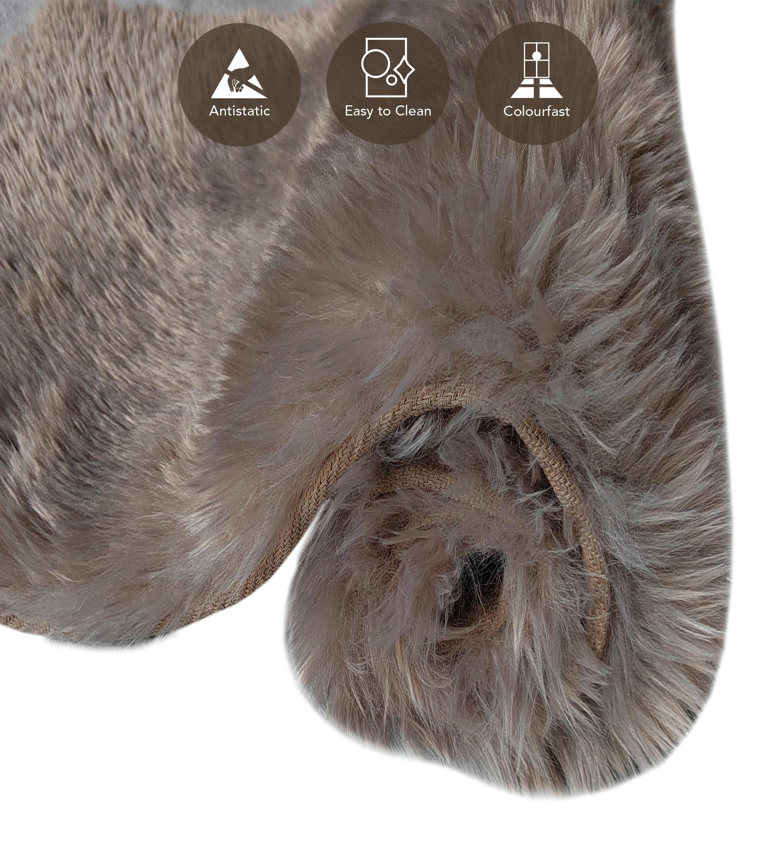 Fiona Solid Machine Made Carpet Brown